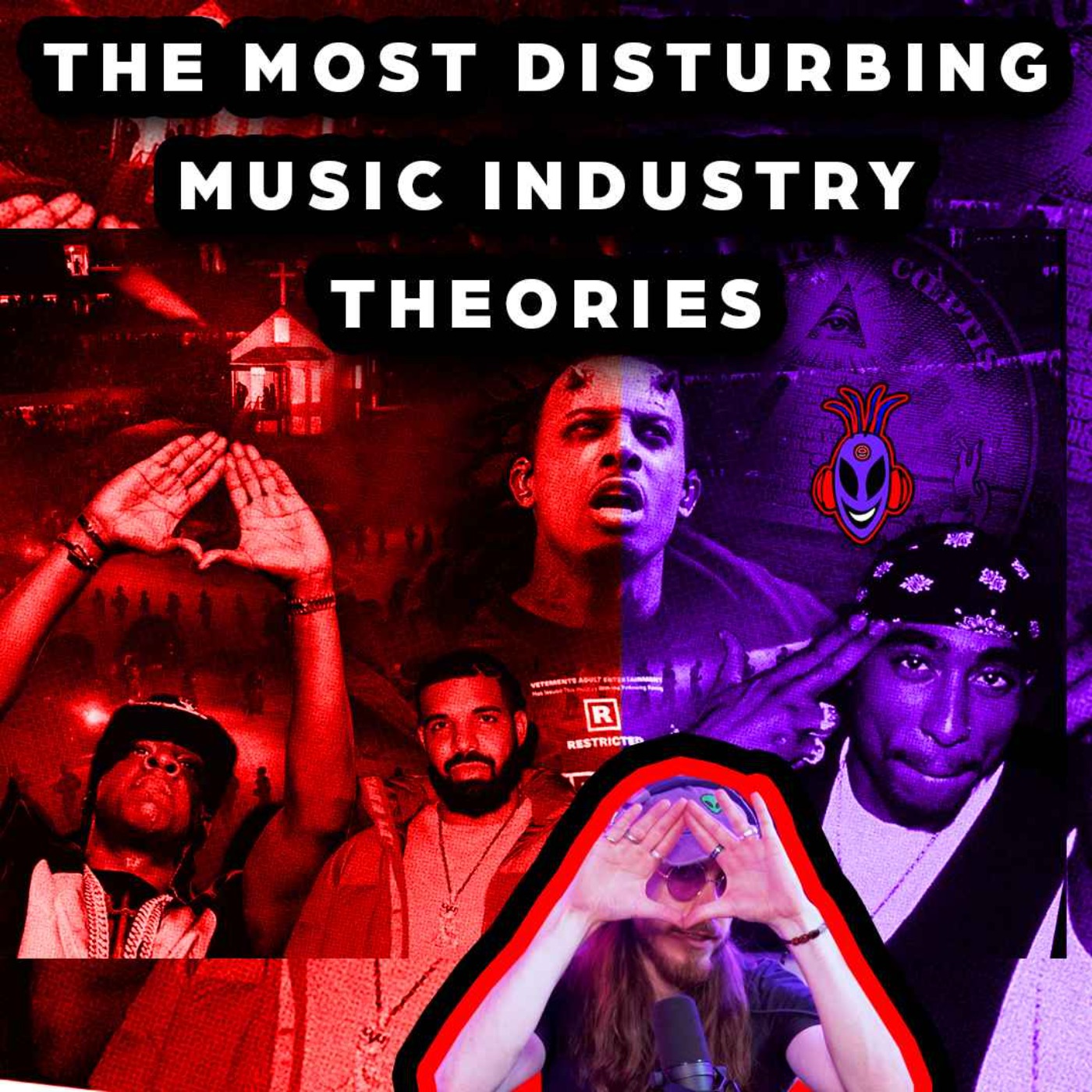 THE MOST DISTURBING MUSIC INDUSTRY THEORIES _ EP 8 PART 1 _ THE JENKII JOURNEY❤️👽💜 episode artwork