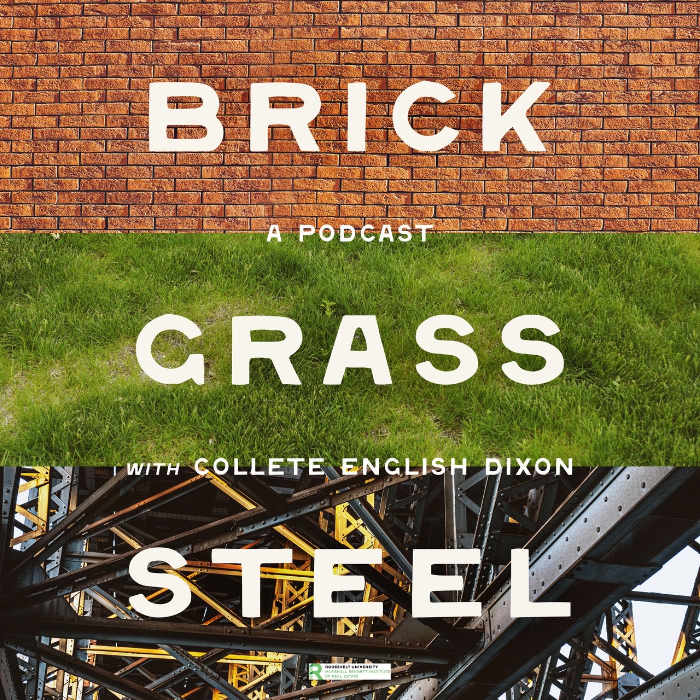 Brick, Grass (&) Steel
