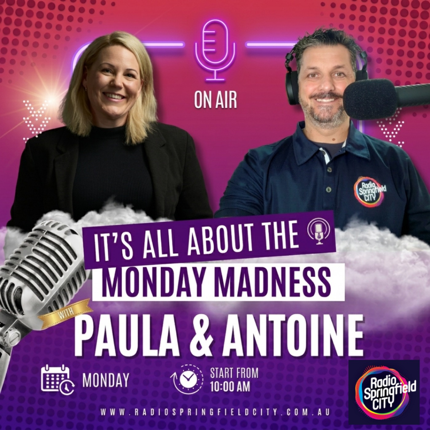 Monday Madness with Paula & Antoine - 8th June 2026 episode artwork