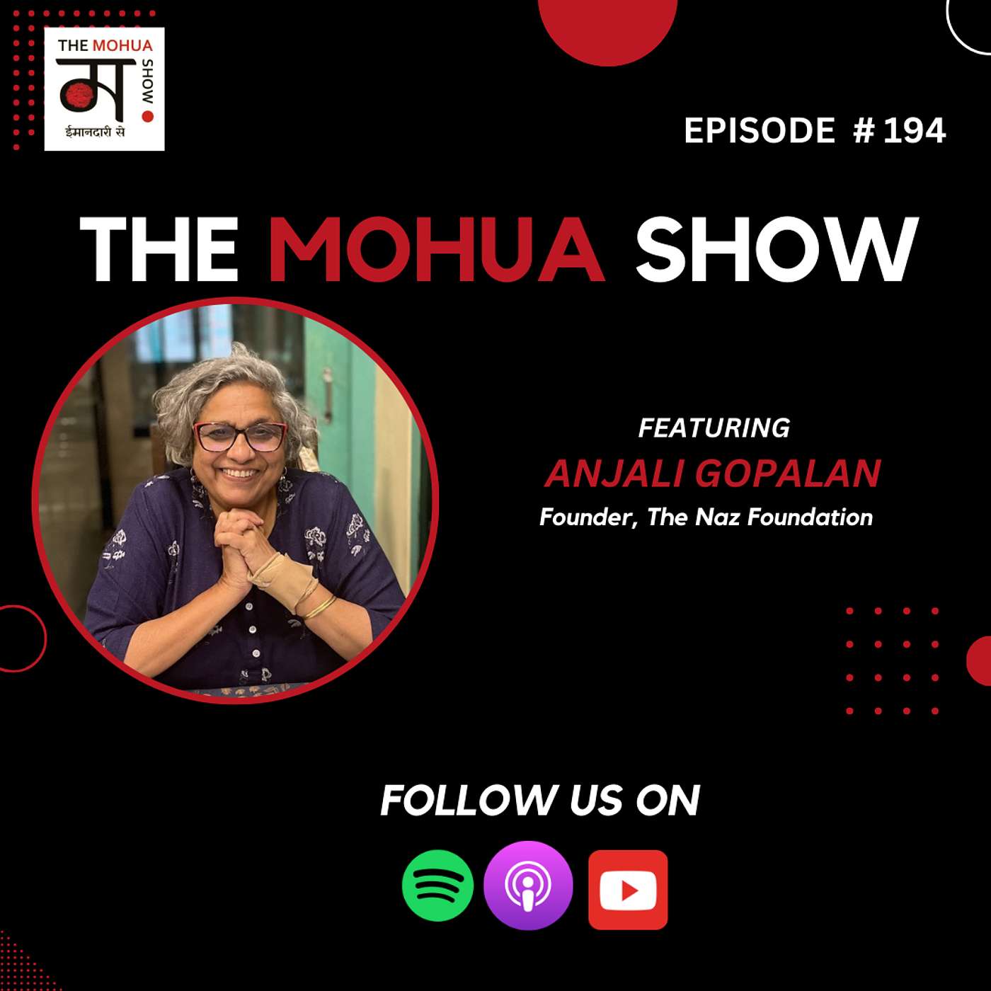 Trailblazing Activism: Anjali Gopalan's Journey from Migrant Labor Advocacy to LGBTQ+ Rights in India | Ep 194 episode artwork