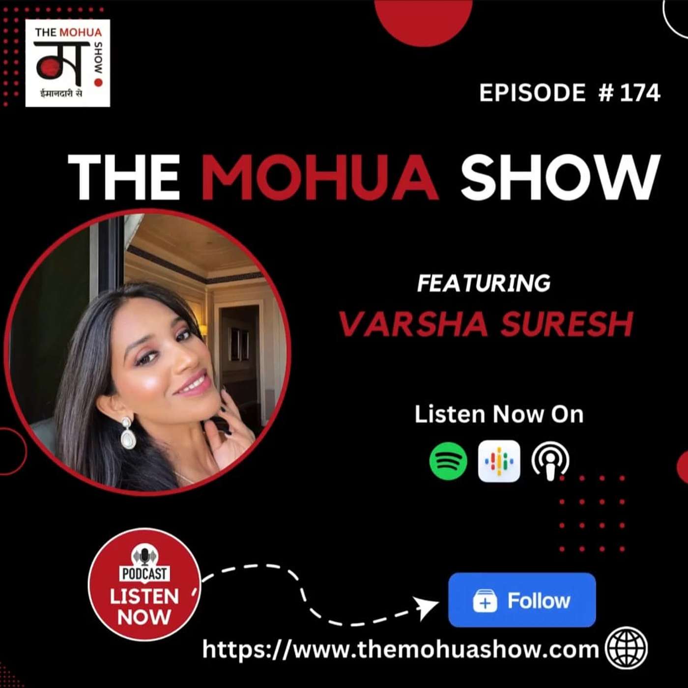 Mastering the Art of Digital Influence: Insights from Varsha Suresh, Trailblazing Influence | Ep 174 episode artwork