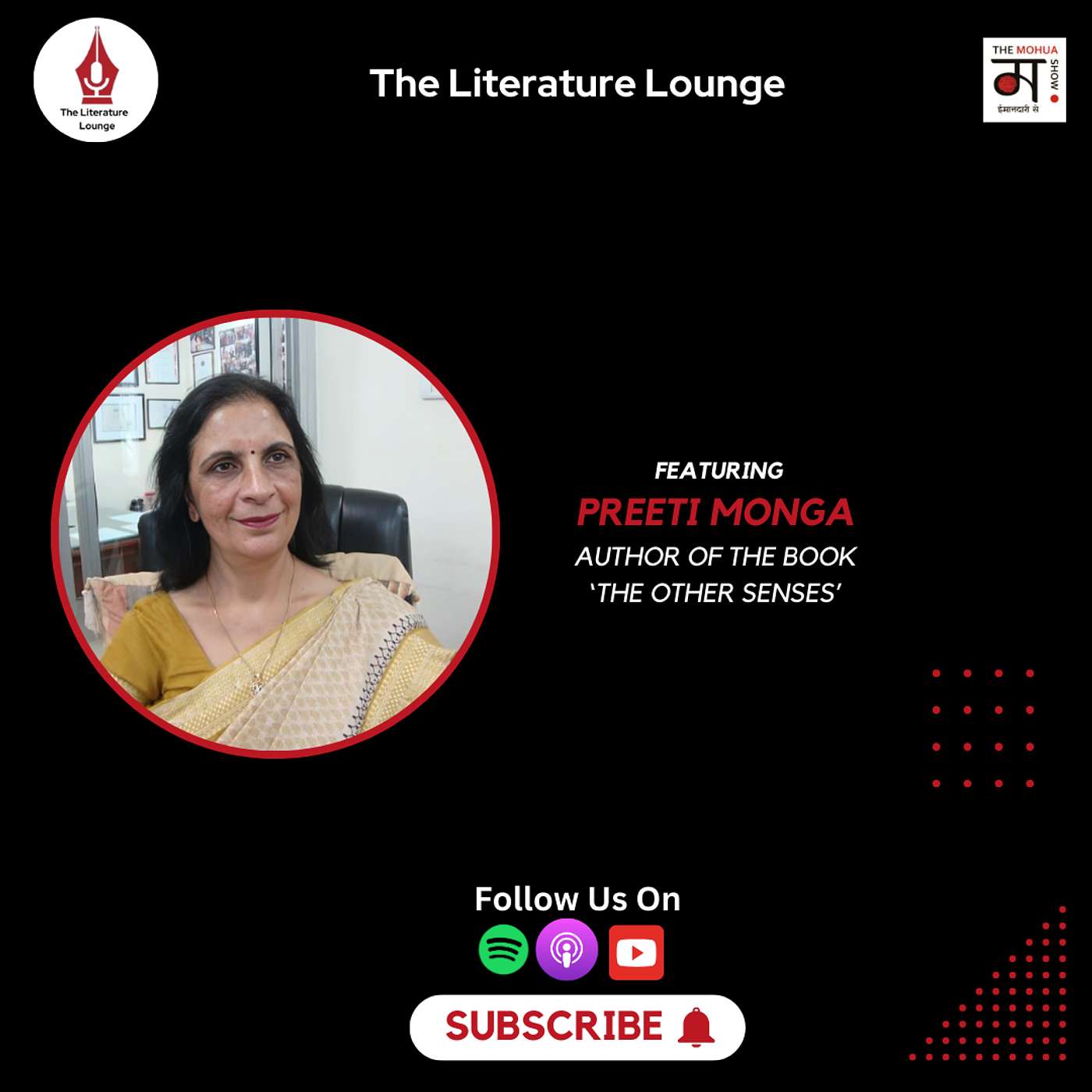 The Literature Lounge:| Breaking Boundaries: Preeti Monga's Inspiring Journey | Ep 17 episode artwork