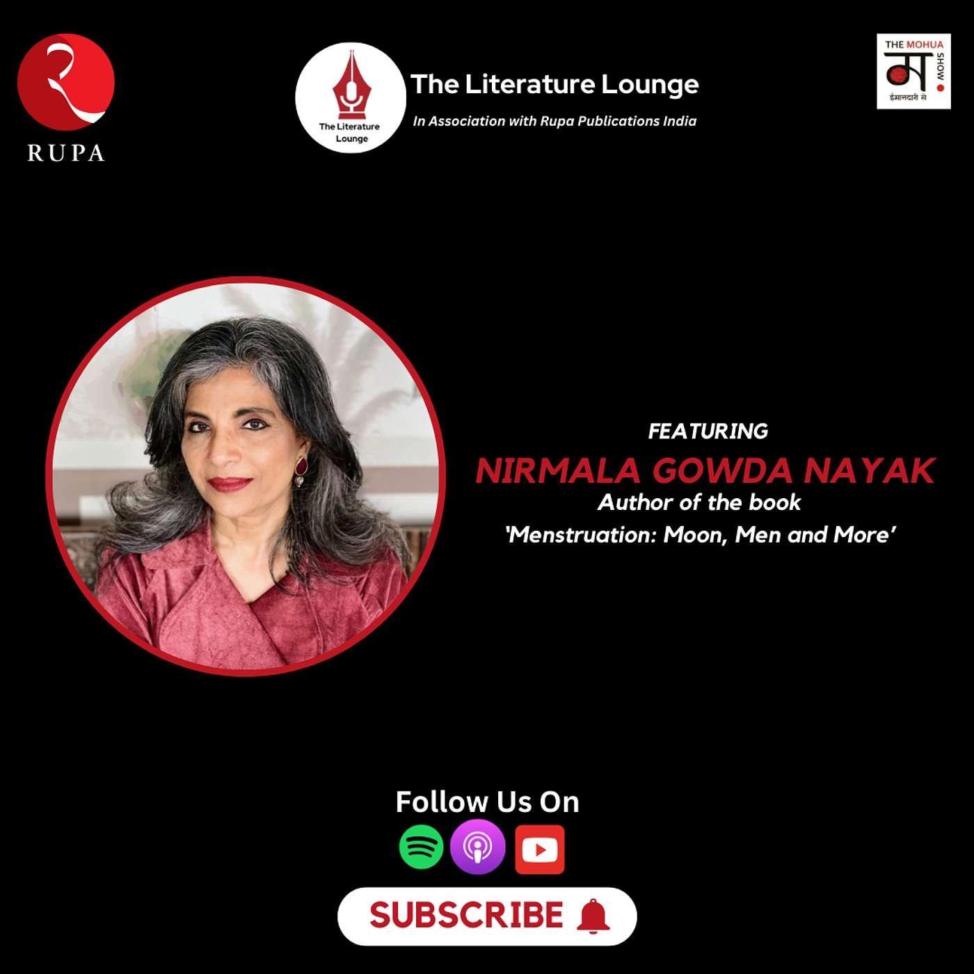 The Literature Lounge: Menstruation Cycles and Myths: Busting Period Taboos | Nirmala Nayak | Ep 27 episode artwork