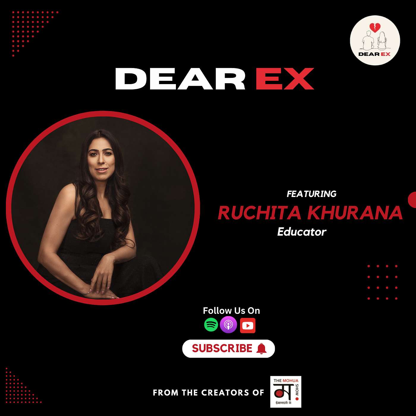 DearEX Podcast | Rediscovering Resilience: Ruchita's Journey to Self-Empowerment |Ep 8 episode artwork