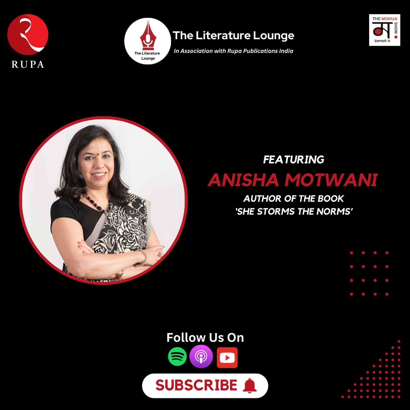 The Literature Lounge: Overlooked & Underestimated: Anisha Motwani on The Real Women Who Lead | Ep 20 episode artwork