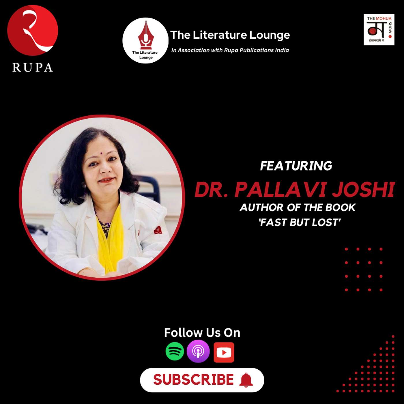 The Literature Lounge | Addressing Urban Depression and Loneliness with Dr. Pallavi Joshi | Ep 13 episode artwork