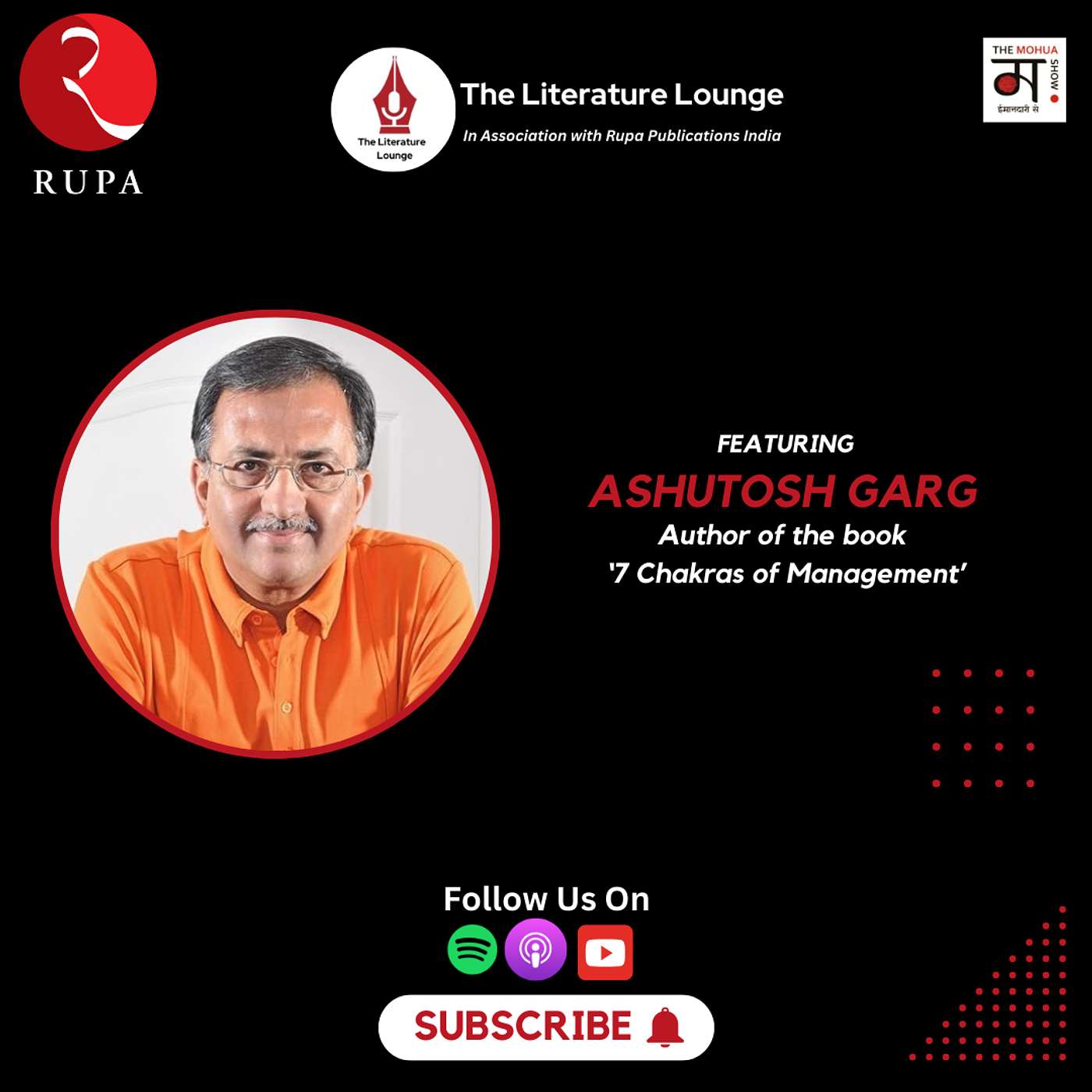 The Literature Lounge | Ashutosh Garg on Entrepreneurship, Ancient Wisdom, and Ethical Leadership | Ep 11 episode artwork