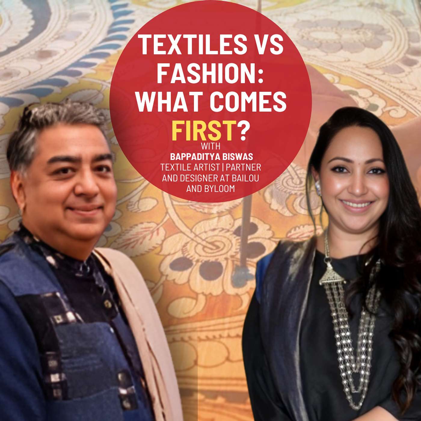 Rediscovering India's Textile Heritage with Bappaditya Biswas | Ep 215 | The Mohua Show episode artwork