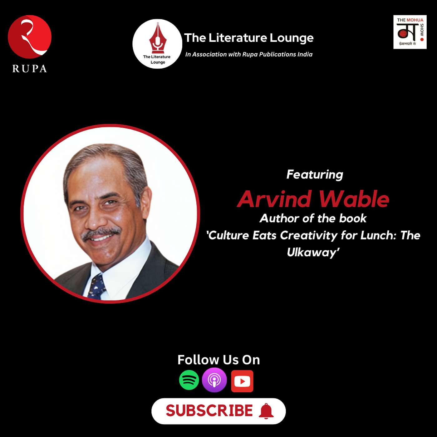 The Literature Lounge: Remote Work is Ruining Work Culture – Or Is It? Arvind Wable Weighs In | Ep 29 episode artwork