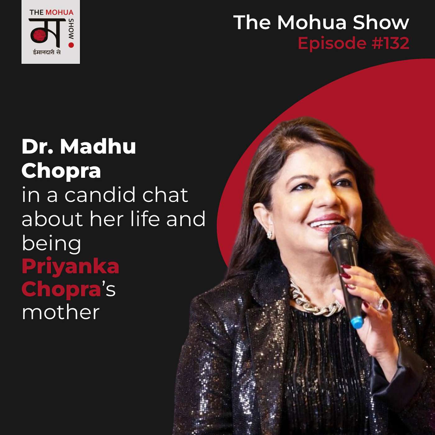 Dr. Madhu Chopra In A Candid Chat About Her Life And Being PRIYANKA CHOPRA’s Mother | The Mohua Show | Ep 132 episode artwork