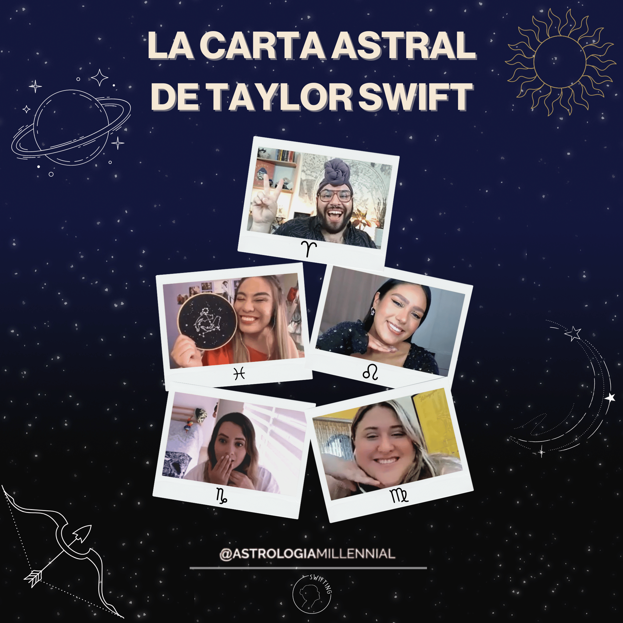 Análisis de la Carta Astral de Taylor Swift ft. Astrología Millennial episode artwork