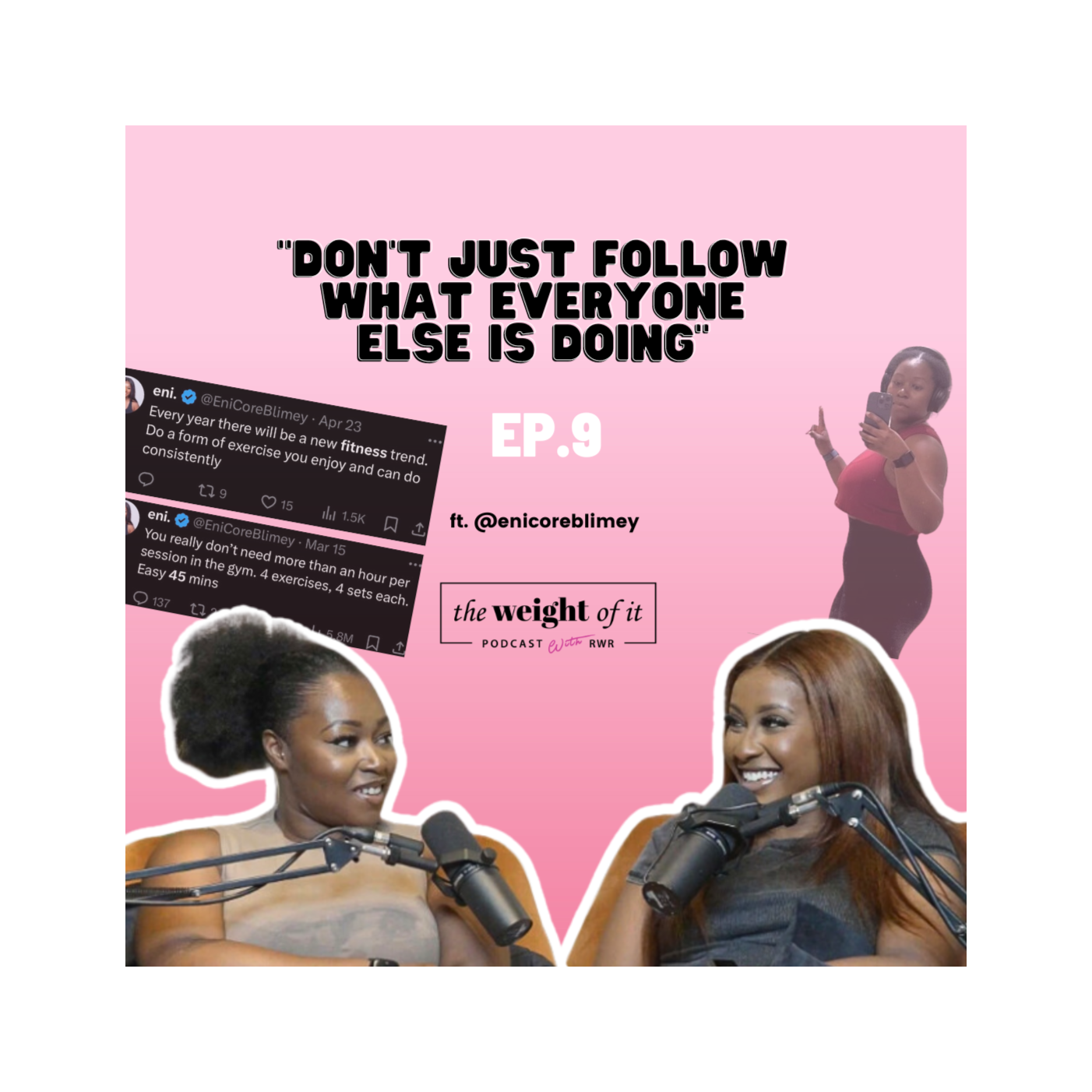 Episode 9: "Don't just follow what everyone else is doing" ft. @EniCoreBlimey episode artwork