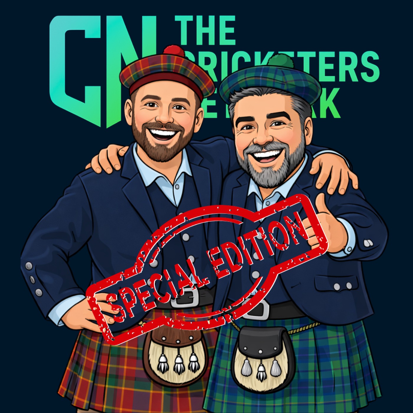 Scotland the Bruce. Tom Bruce live from the T20 World Cup episode artwork