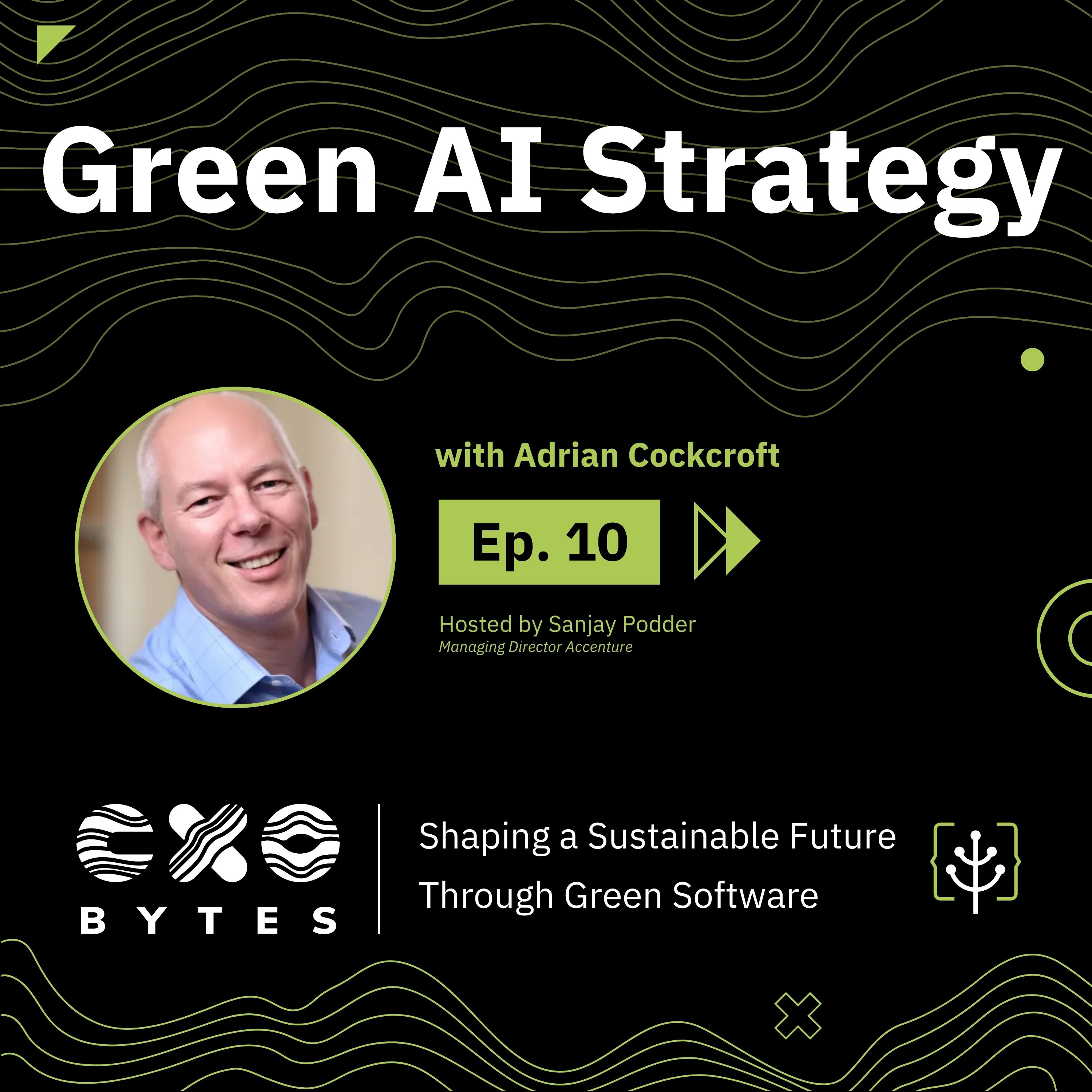 Green AI Strategy with Adrian Cockcroft — CXO Bytes cover