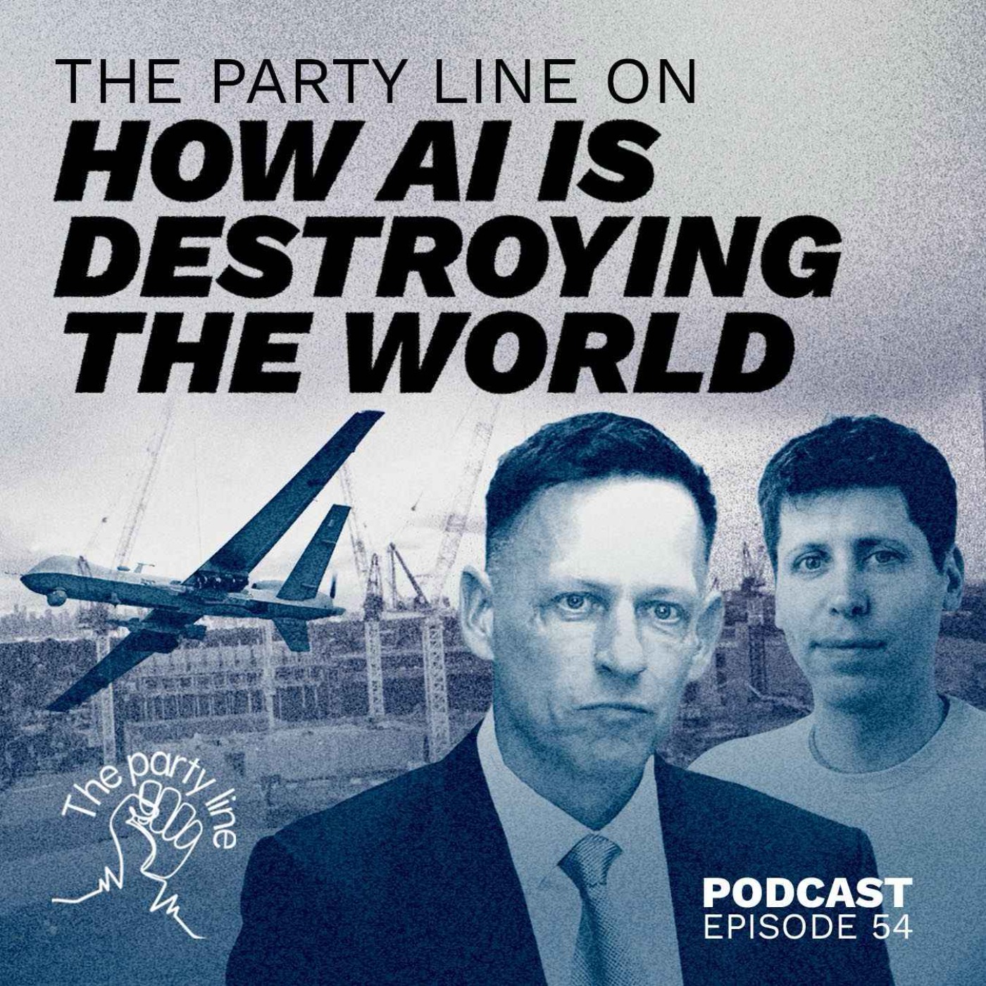 The Party Line on how AI is Destroying the World episode artwork