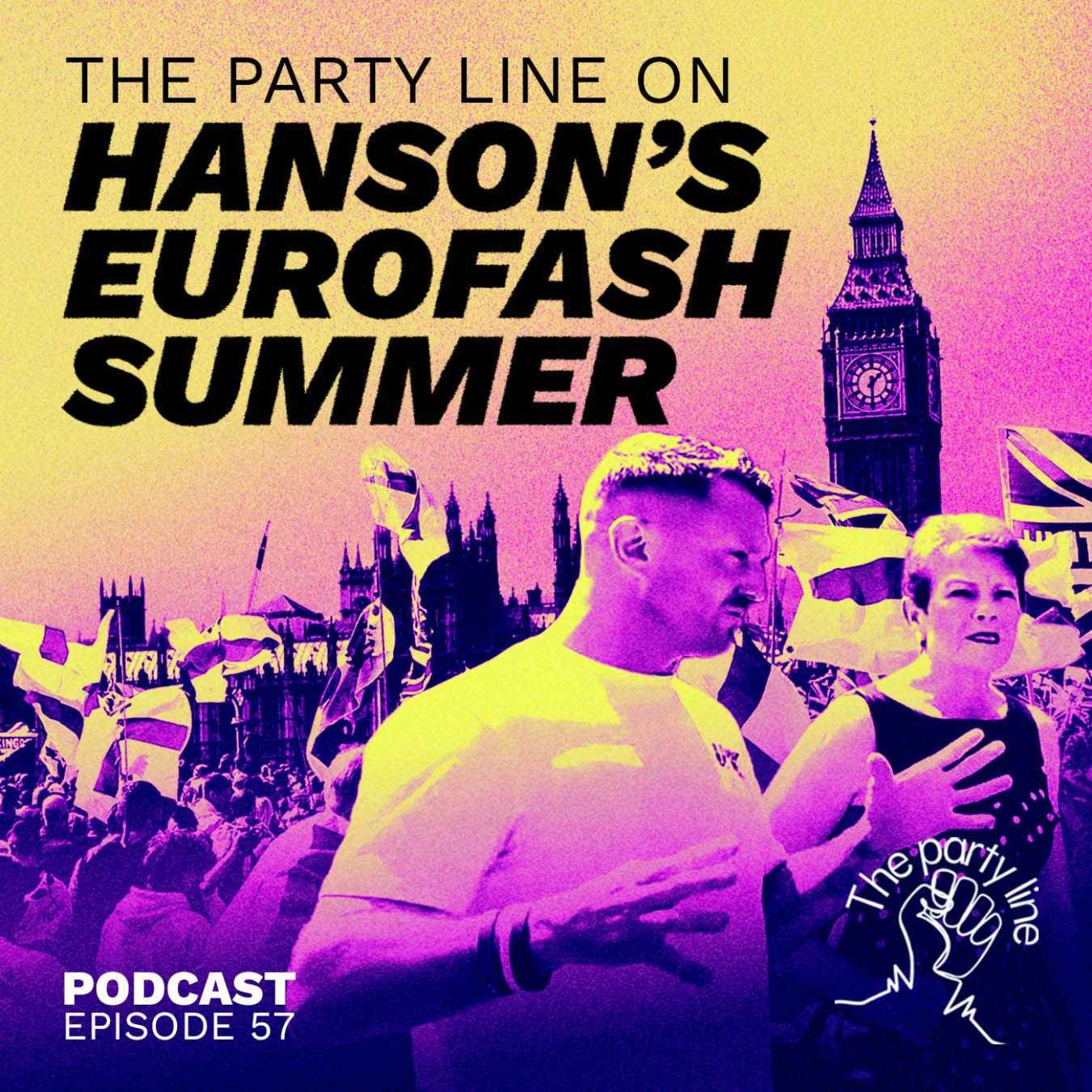 The Party Line on Hanson’s Eurofash Summer episode artwork