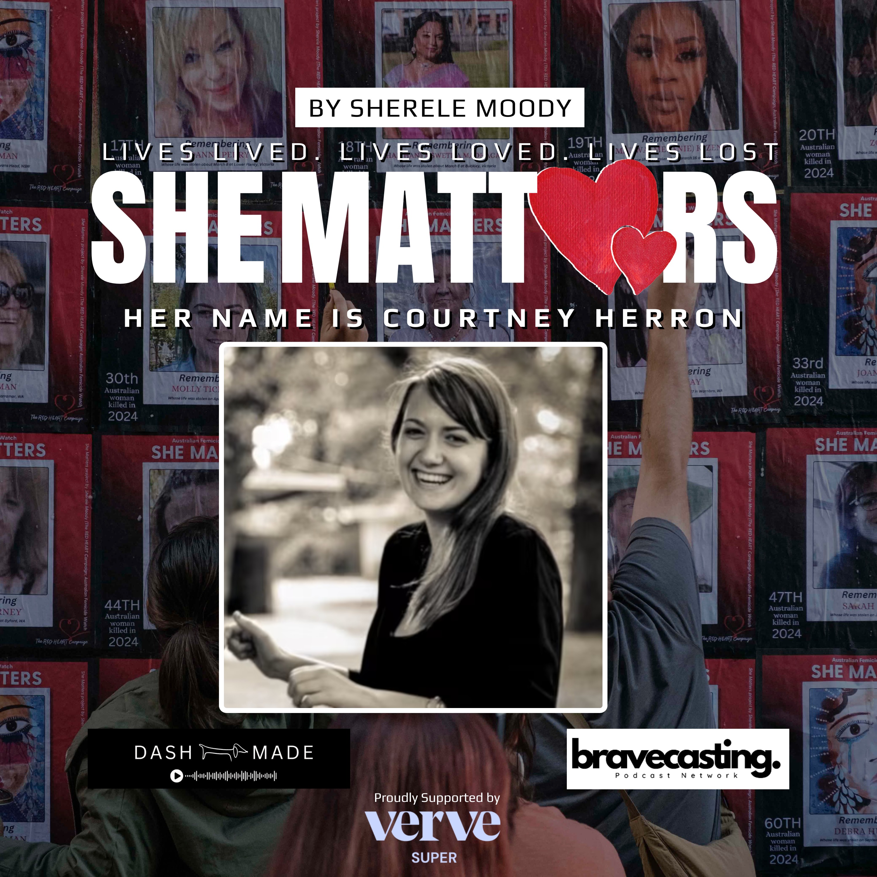 Courtney Herron episode artwork