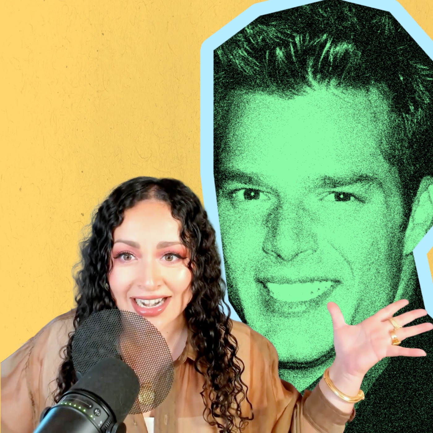 Thumbnail for "NEW PODCAST ALERT: Muy Excited with Maria Garcia".