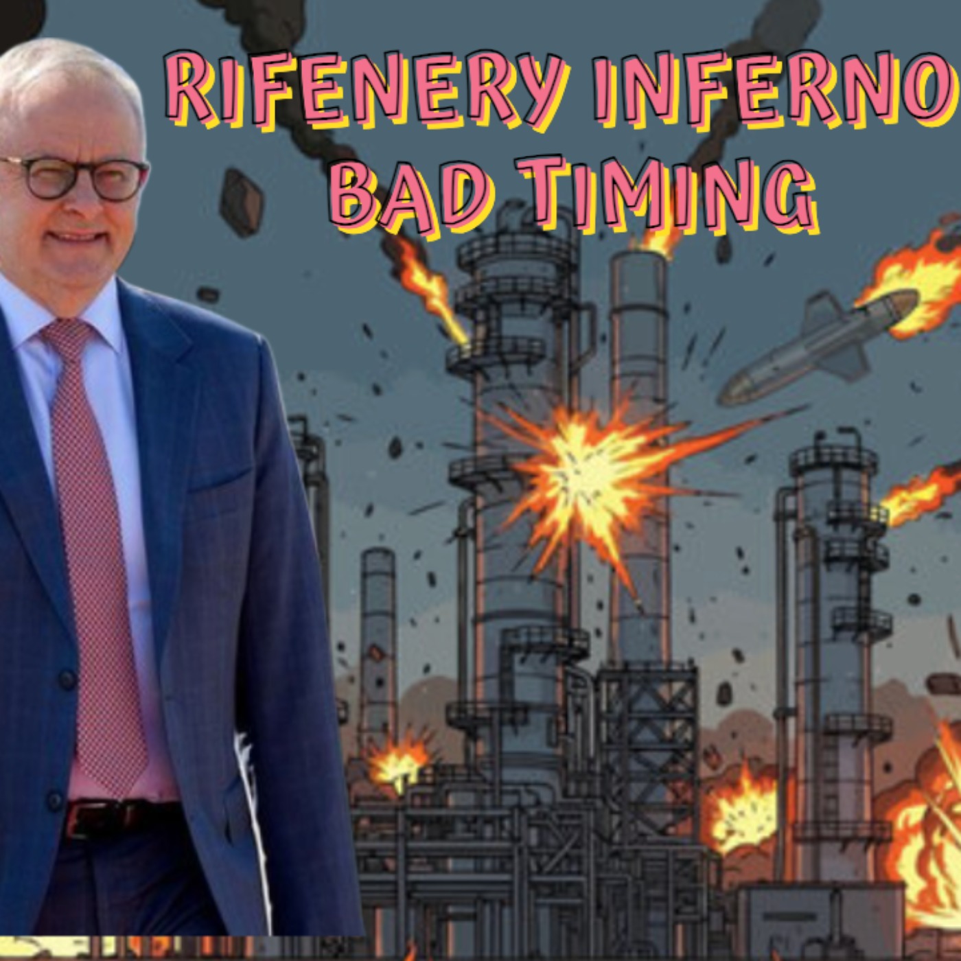 465. Refinery in flames,Iran War Update and Clavicular  (Shawarma FM)