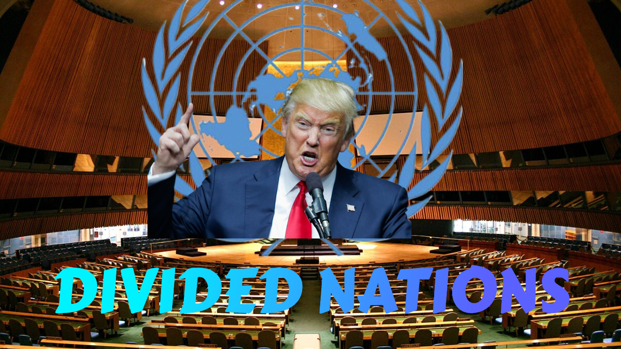 DONALD TRUMP at the UN