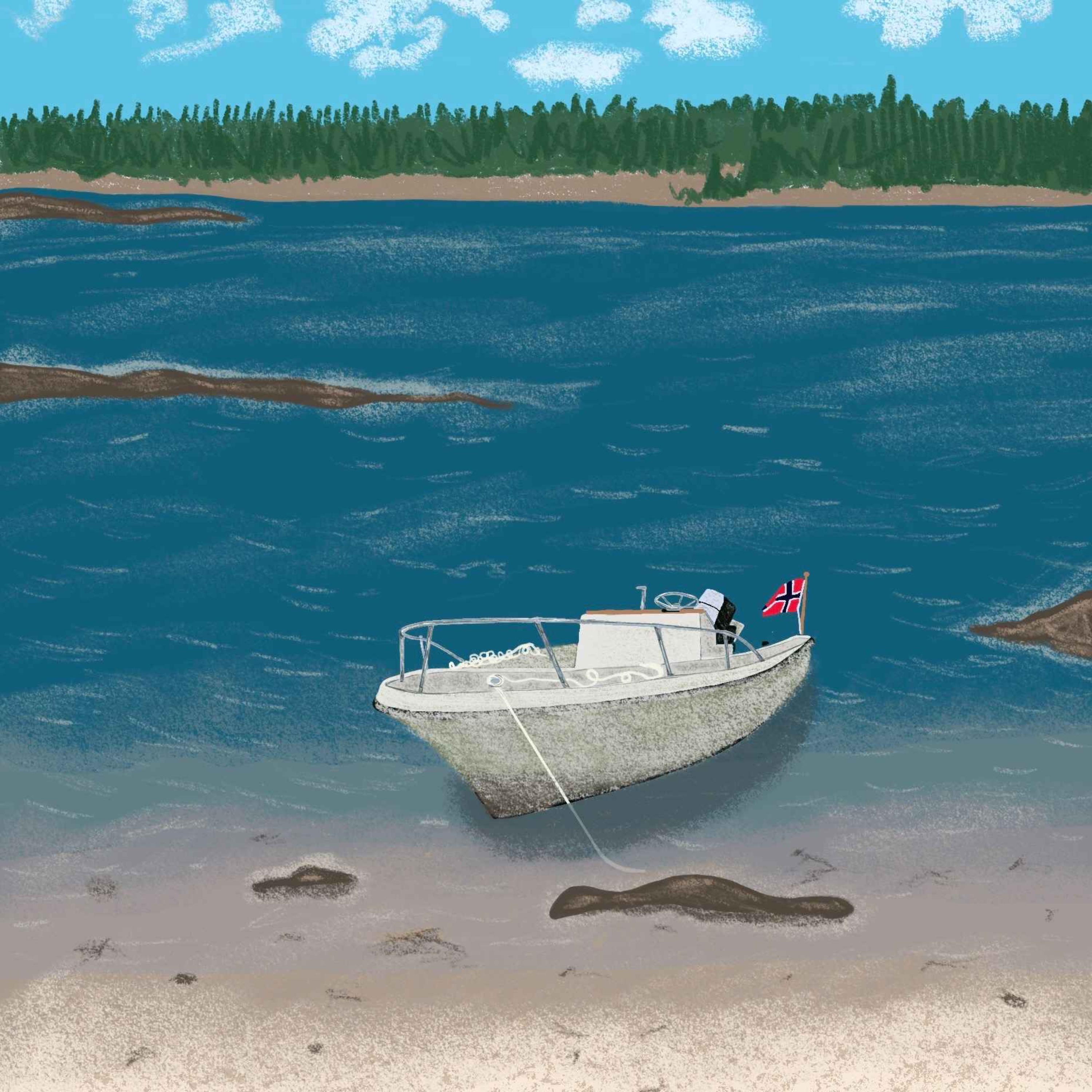A boat named the Lydia Tár episode artwork