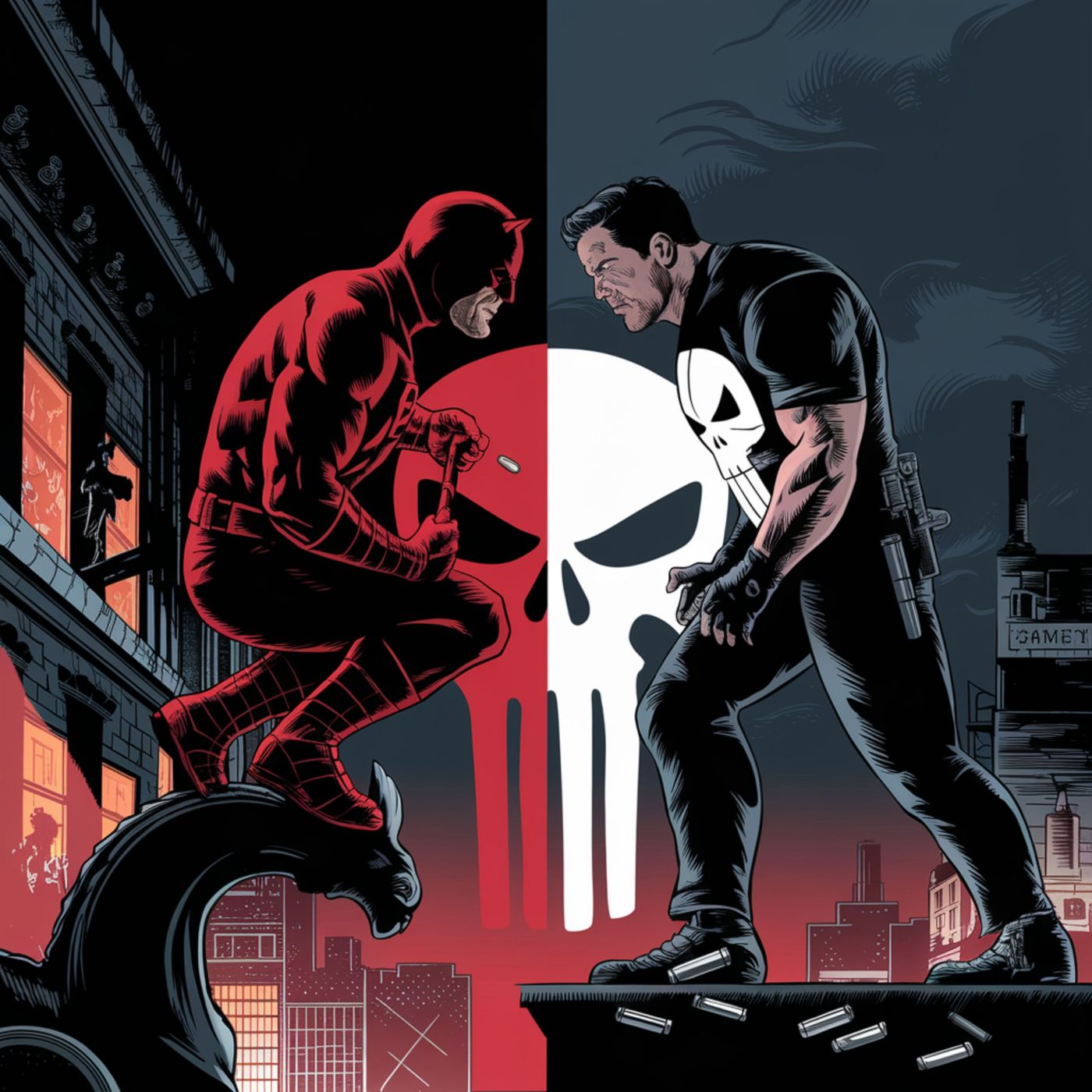 Road to Born Again #04: Daredevil vs Punisher: ¿Héroe o Villano? El gran debate de la temporada 2, Parte 1