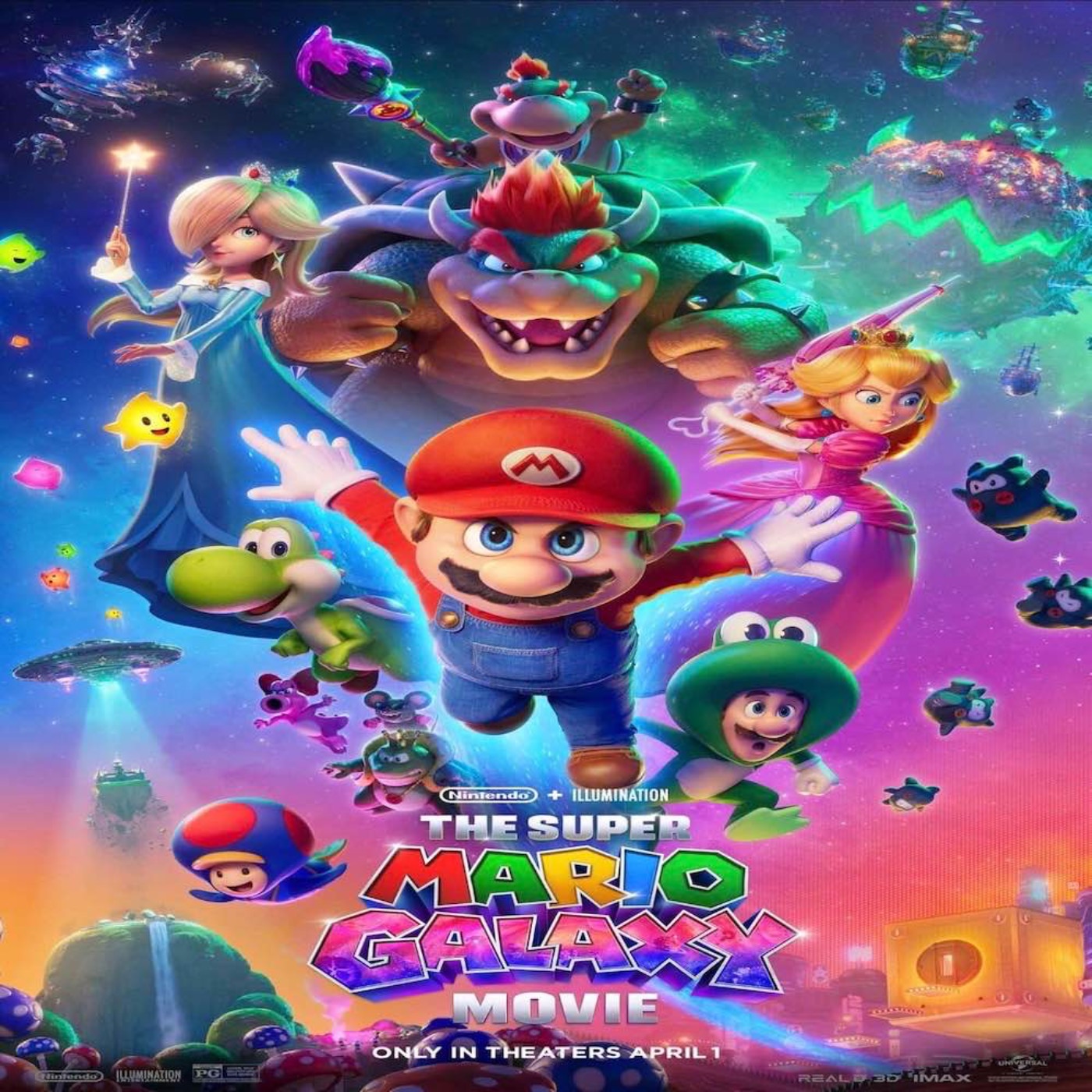 THE SUPER MARIO GALAXY MOVIE vs MAN ON FILM 🎞