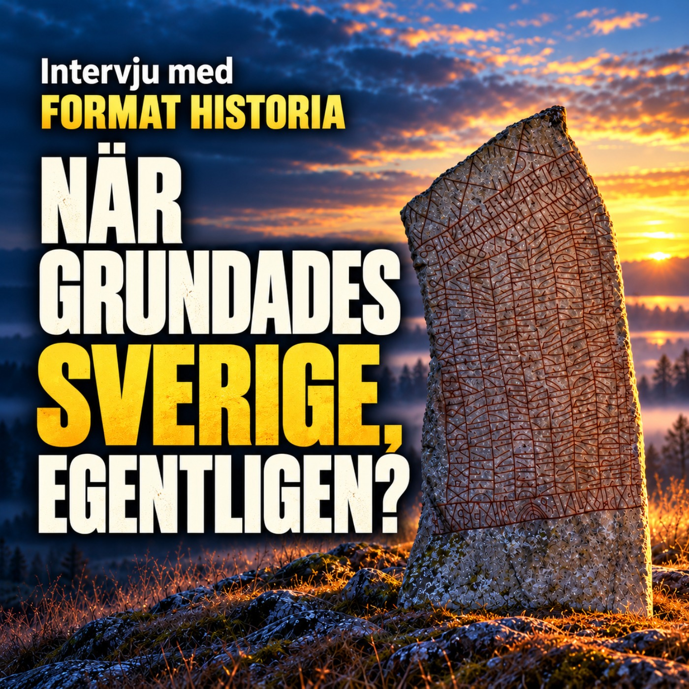Sveriges grundande, kristendomens intåg och Rökstenens gåtor (del 1)