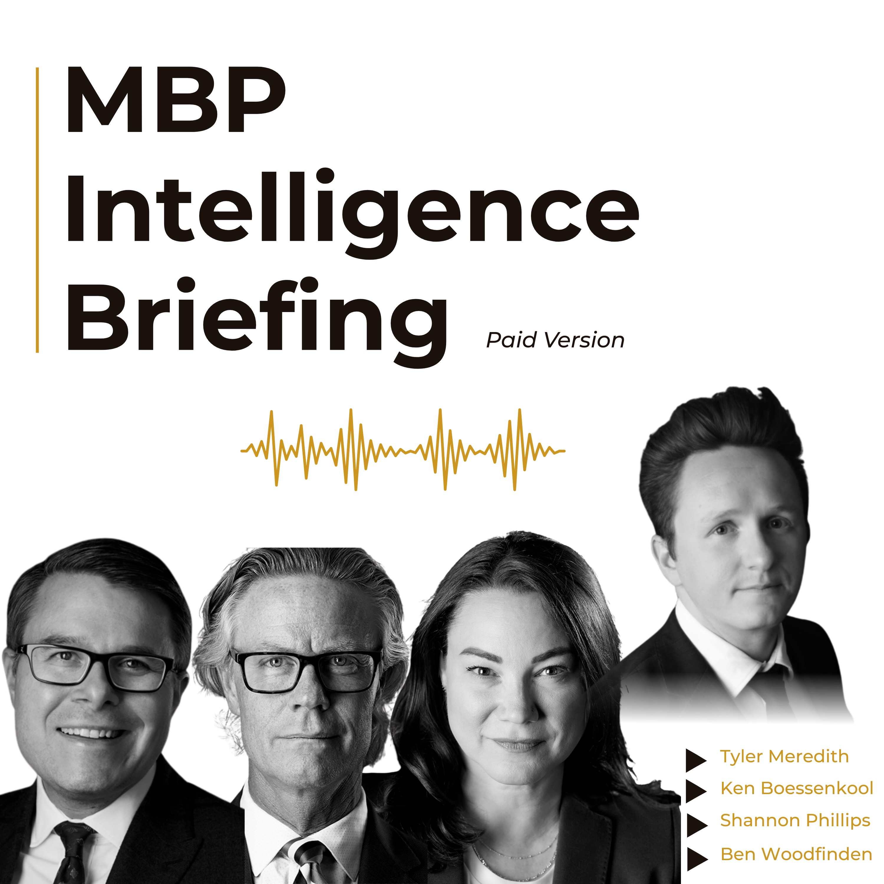 COMPLIMENTARY FULL EPISODE - MBP Ep 20: Intelligence Roundtable - Progressive Economics in the Carney Era: Poverty Reduction, EI vs CERB, the Care Economy, and Industrial Strategy episode artwork