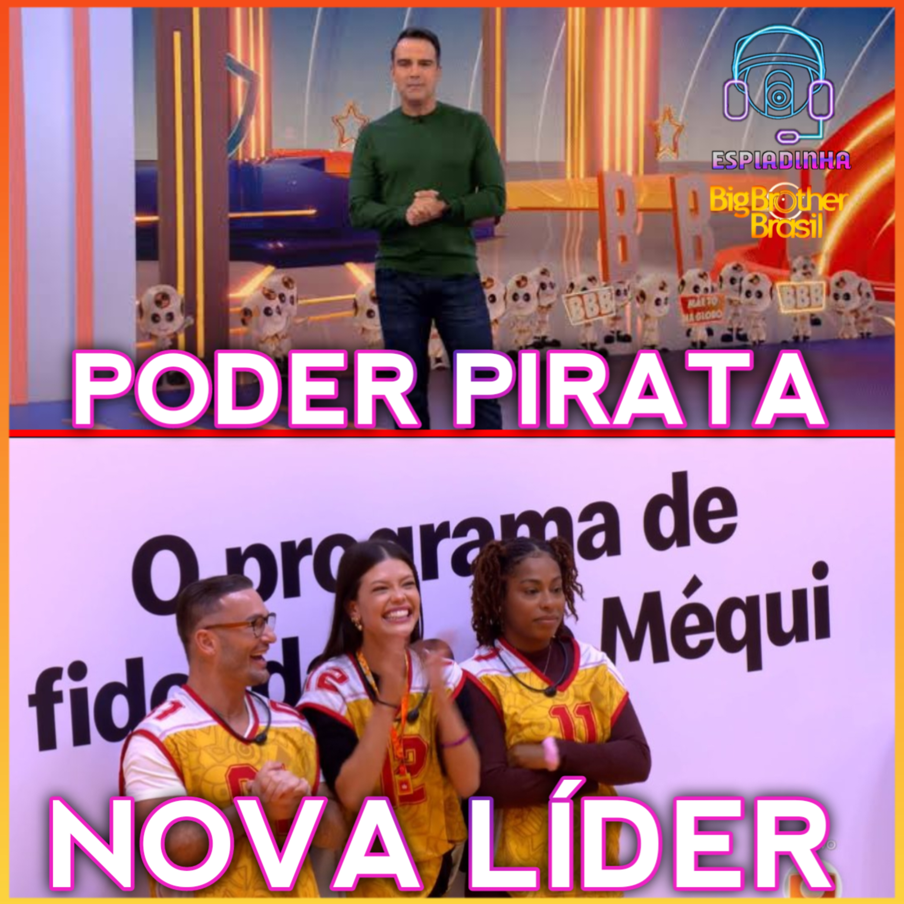Poder Pirata e Dinâmica da Semana é anunciada + Vitória é a nova LÍDER | BBB 25 episode artwork