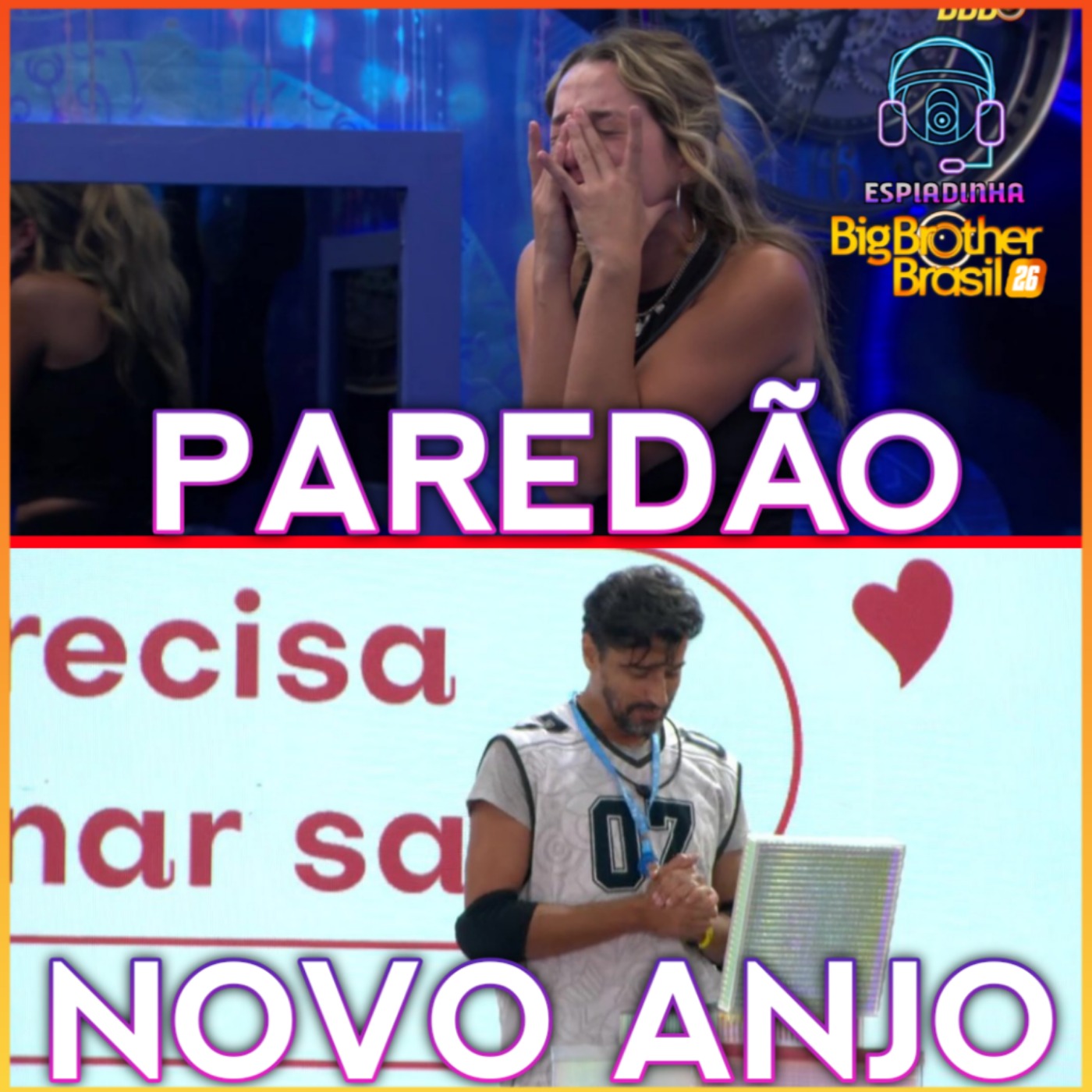 SAMIRA NO PAREDÃO! + COWBOY É O NOVO ANJO + BRIGA DE ANA PAULA VS SARAH E SOL | BBB 26 episode artwork