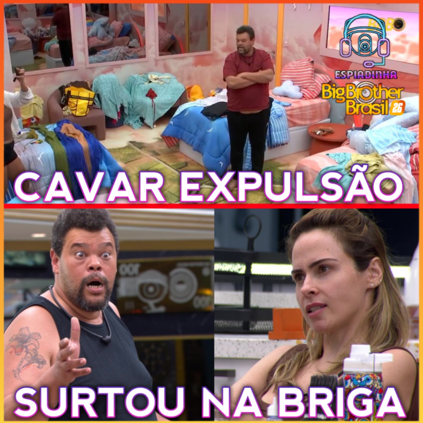 BABU QUER EXPULSAR ANA PAULA E MILENA + MILENA PERSEGUIU O JONAS + SOLANGE PERDEU A NOÇÃO? | BBB 26 episode artwork