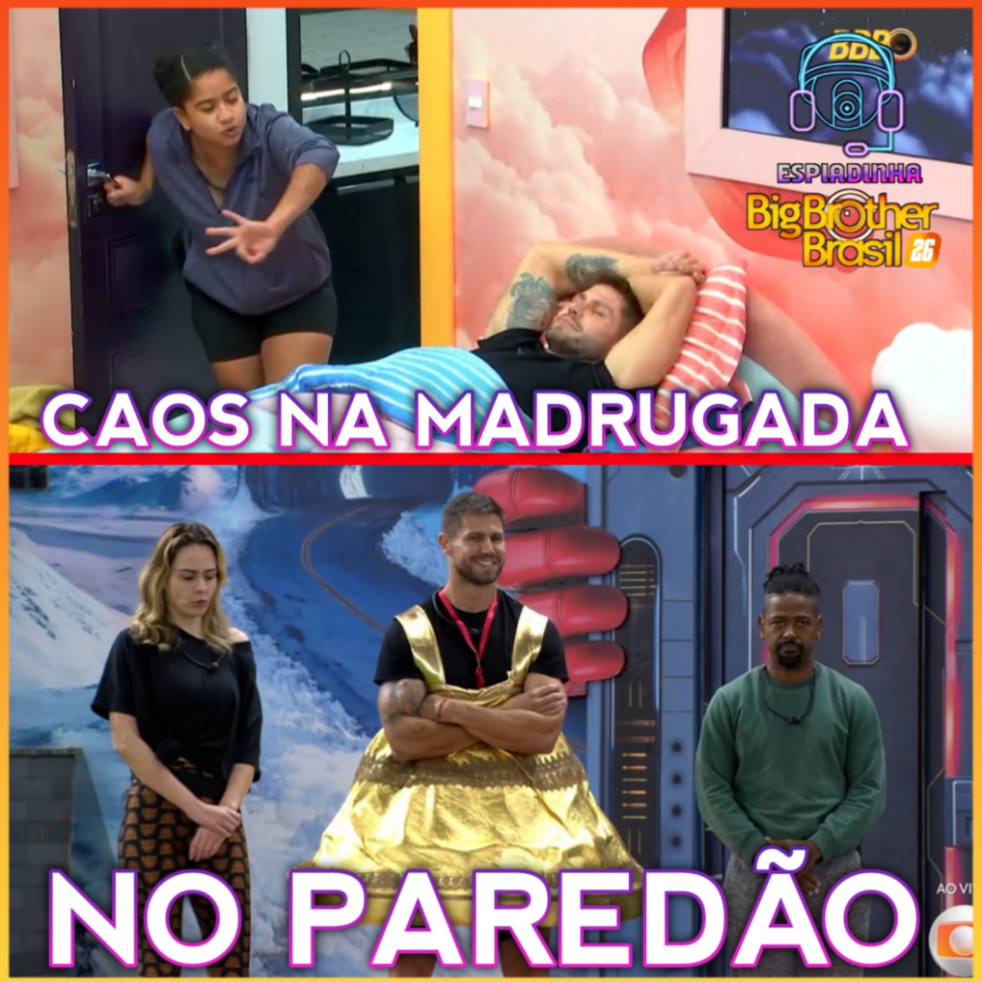 Ana Paula, Jonas e Leandro estão no PAREDÃO + Milena CAUSOU com o Jonas e Jonas REVIDA | BBB 26 episode artwork