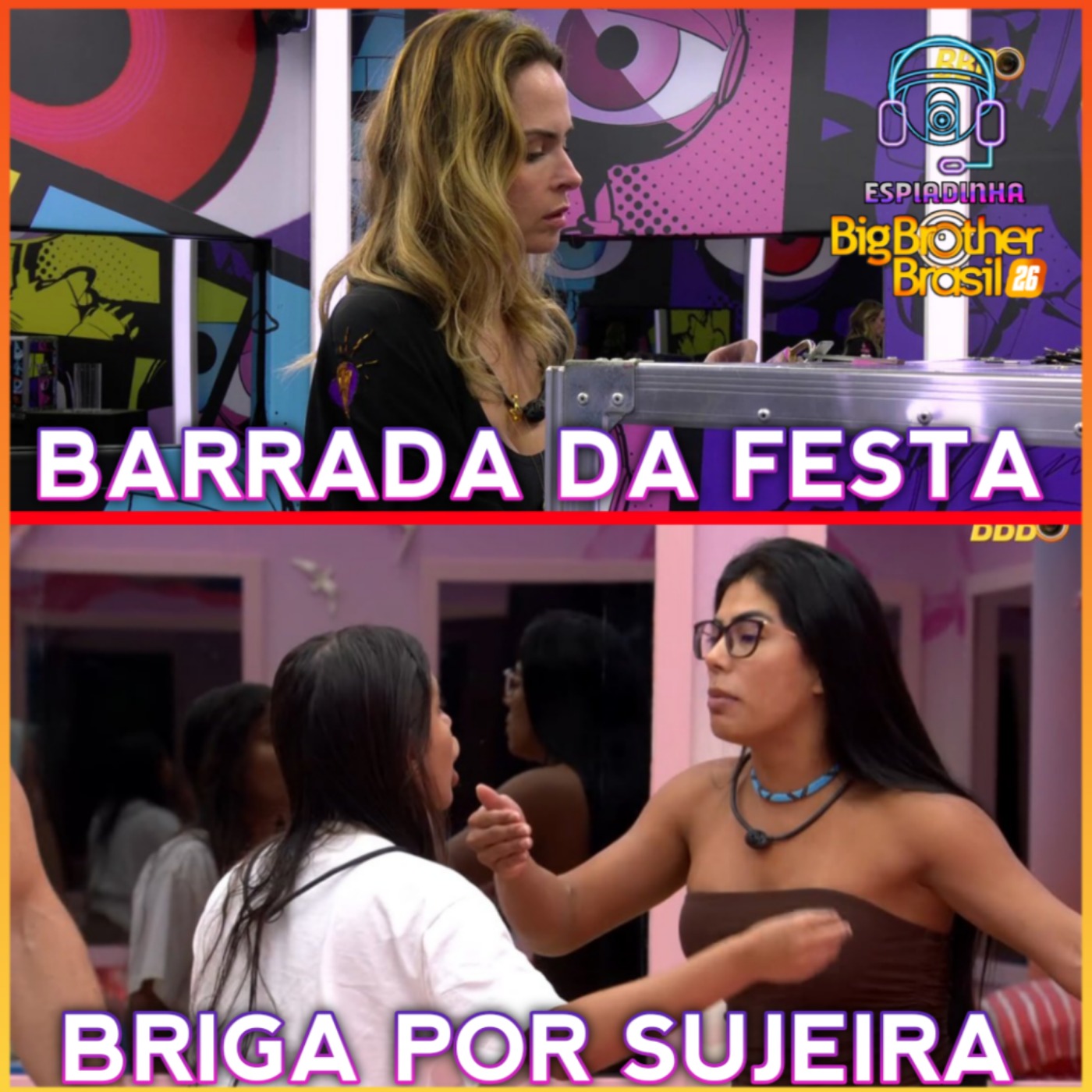ANA PAULA FOI BARRADA DO BAILE + MARCIELE E GABI BRIGARTAM + MILENA BRAVA COM ANA PAULA | BBB 26 episode artwork