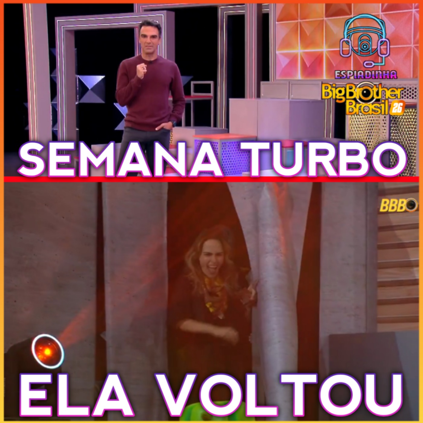 ANA PAULA VOLTOU DO BARRADO DO BAILE + COMEÇOU A SEMANA TURBO | BBB 26 episode artwork
