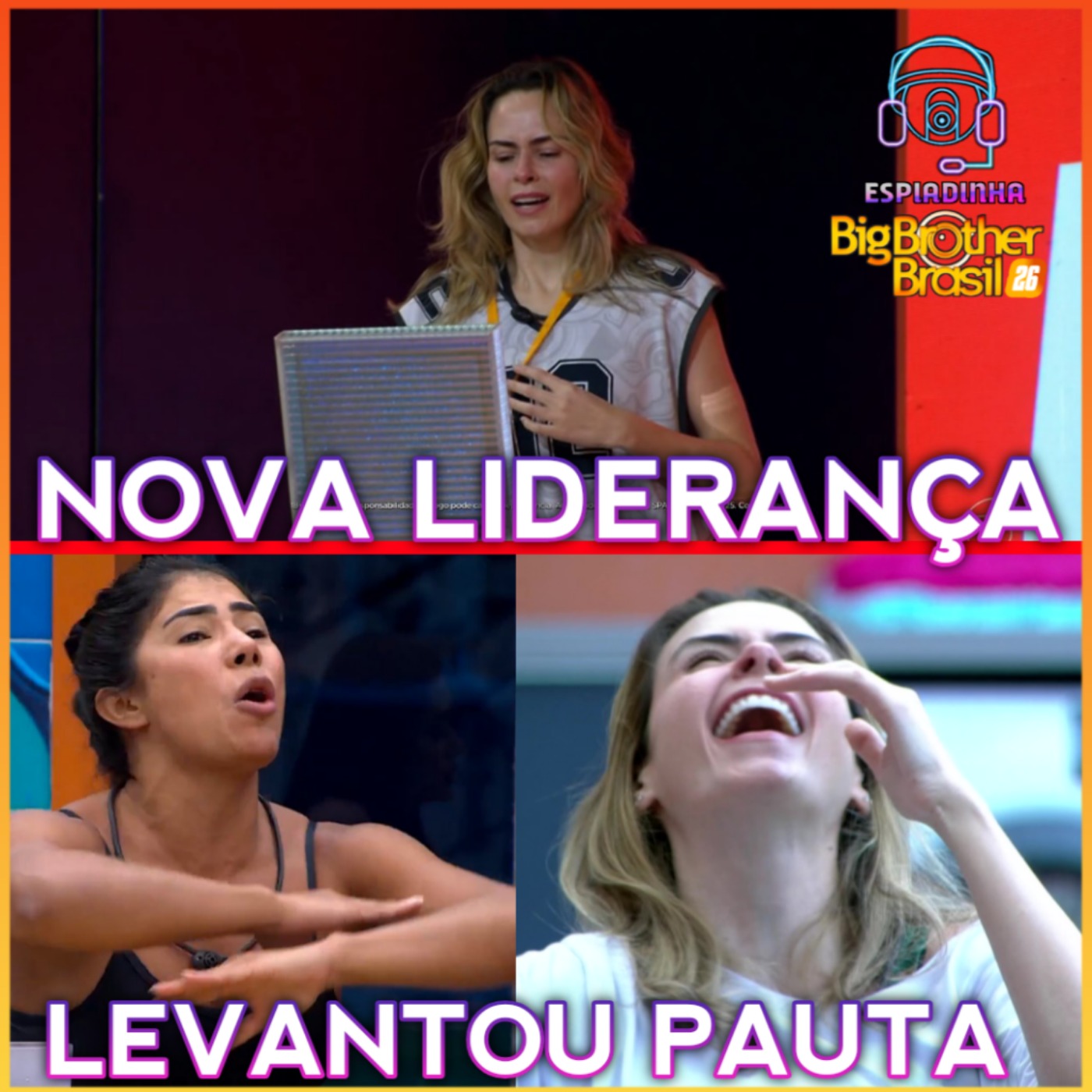 ANA PAULA É A NOVA LÍDER + MARCIELE BANALIZA PAUTA E TRETA COM A ANA PAULA | BBB 26 episode artwork