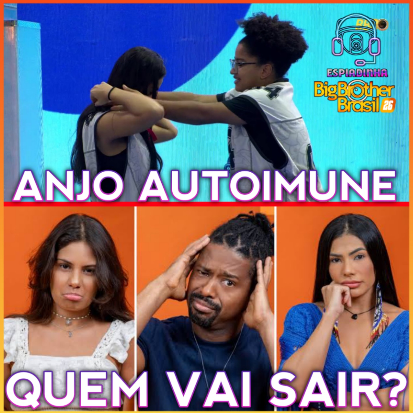 GABRIELA, LEANDRO E MARCIELE NO PAREDÃO + MILENA GANHOU O ANJO + JORDANA VITIMISTA? | BBB 26 episode artwork