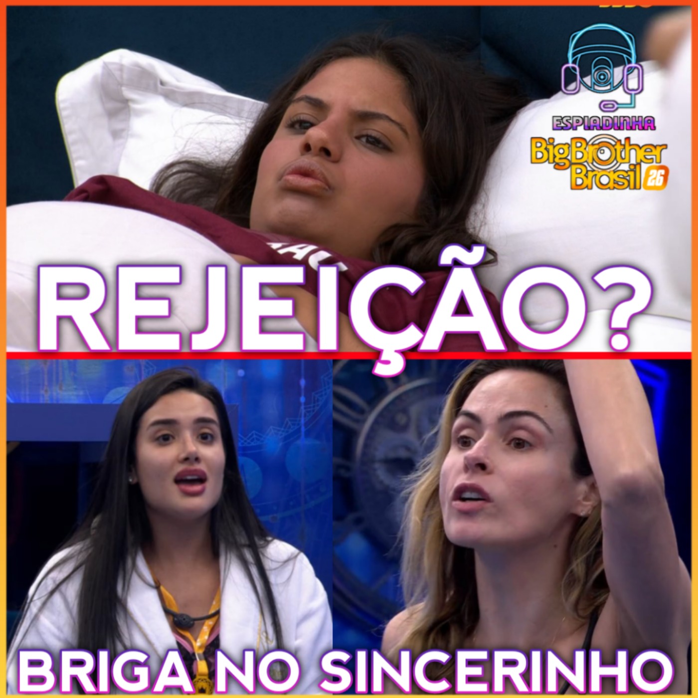 JORDANA E ANA PAULA BRIGARAM NO PÓS SINCERINHO + GABRIELA ELIMINADA COM REJEIÇÃO? | BBB 26 episode artwork
