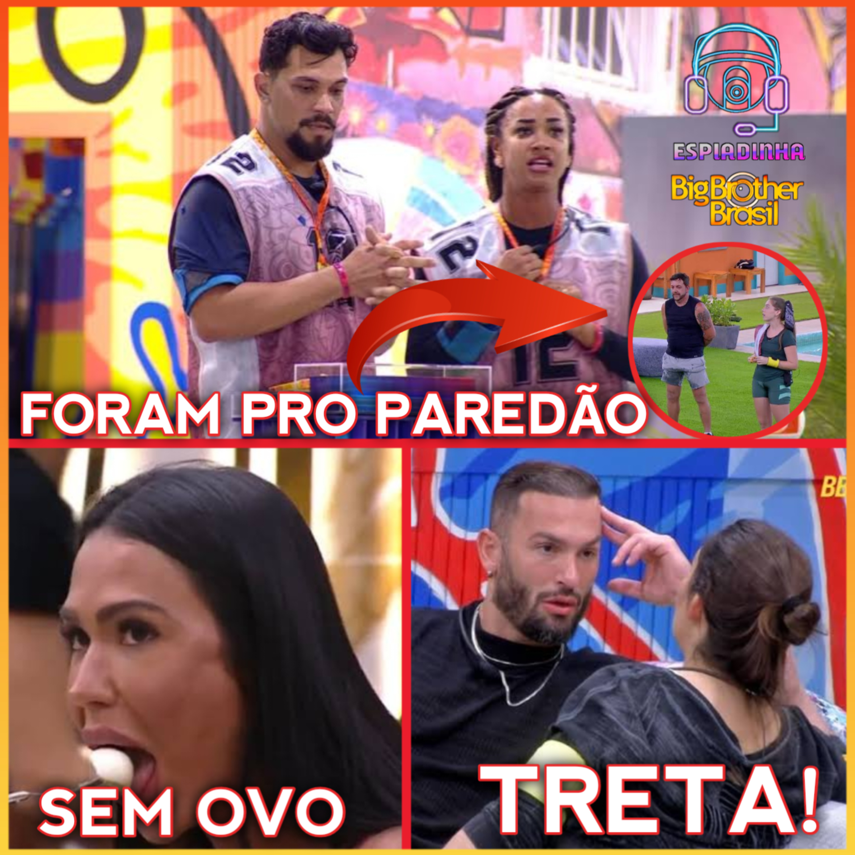 Aline e Vinicus manda Raissa e Edilberto para o PAREDÃO! + Gracyanne sem ovo! | BBB 25 episode artwork