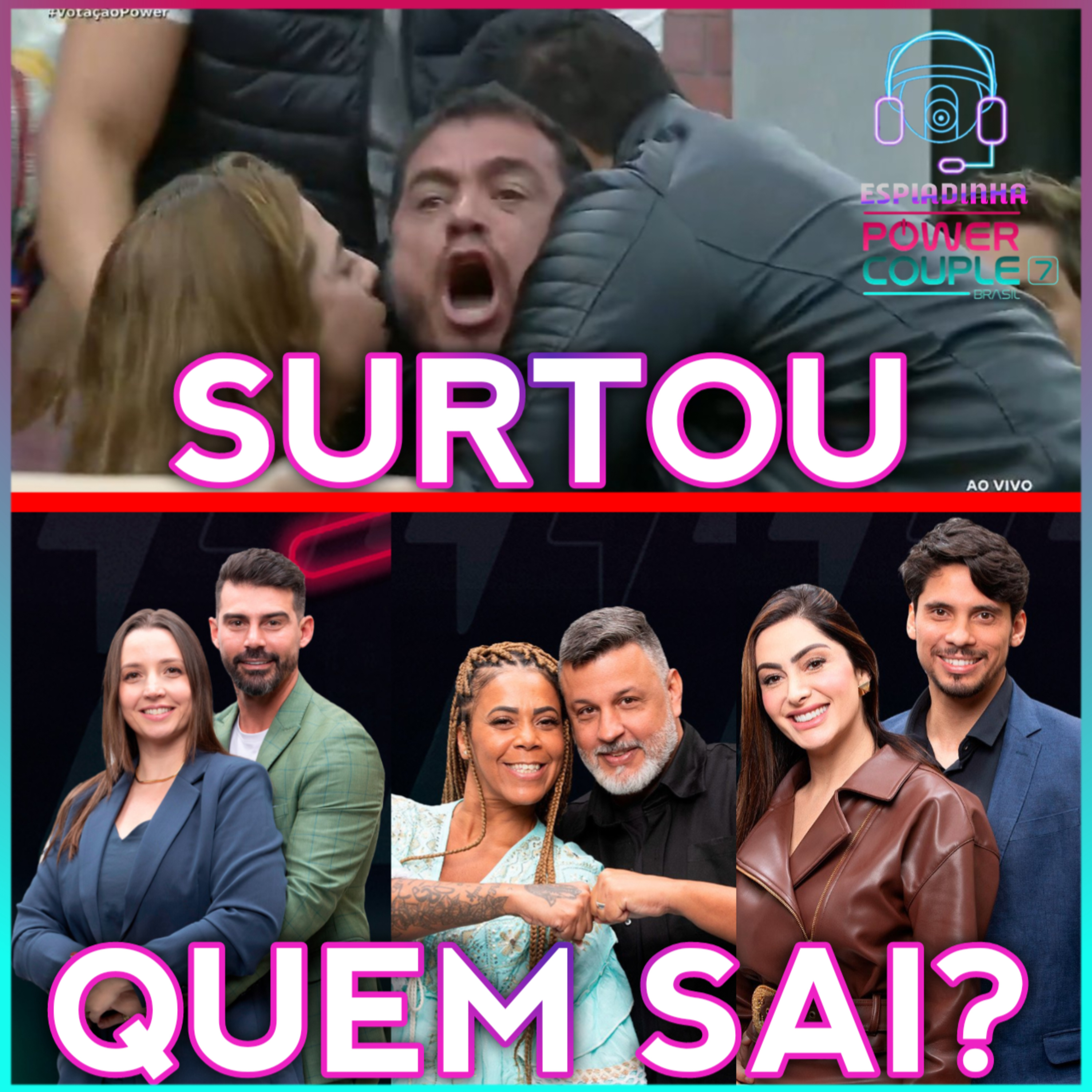 Dhomini SURTA e XINGA ao vivo + Carol e Radames, Silvia e Andre e Fran e Junior na DR | Power Couple episode artwork