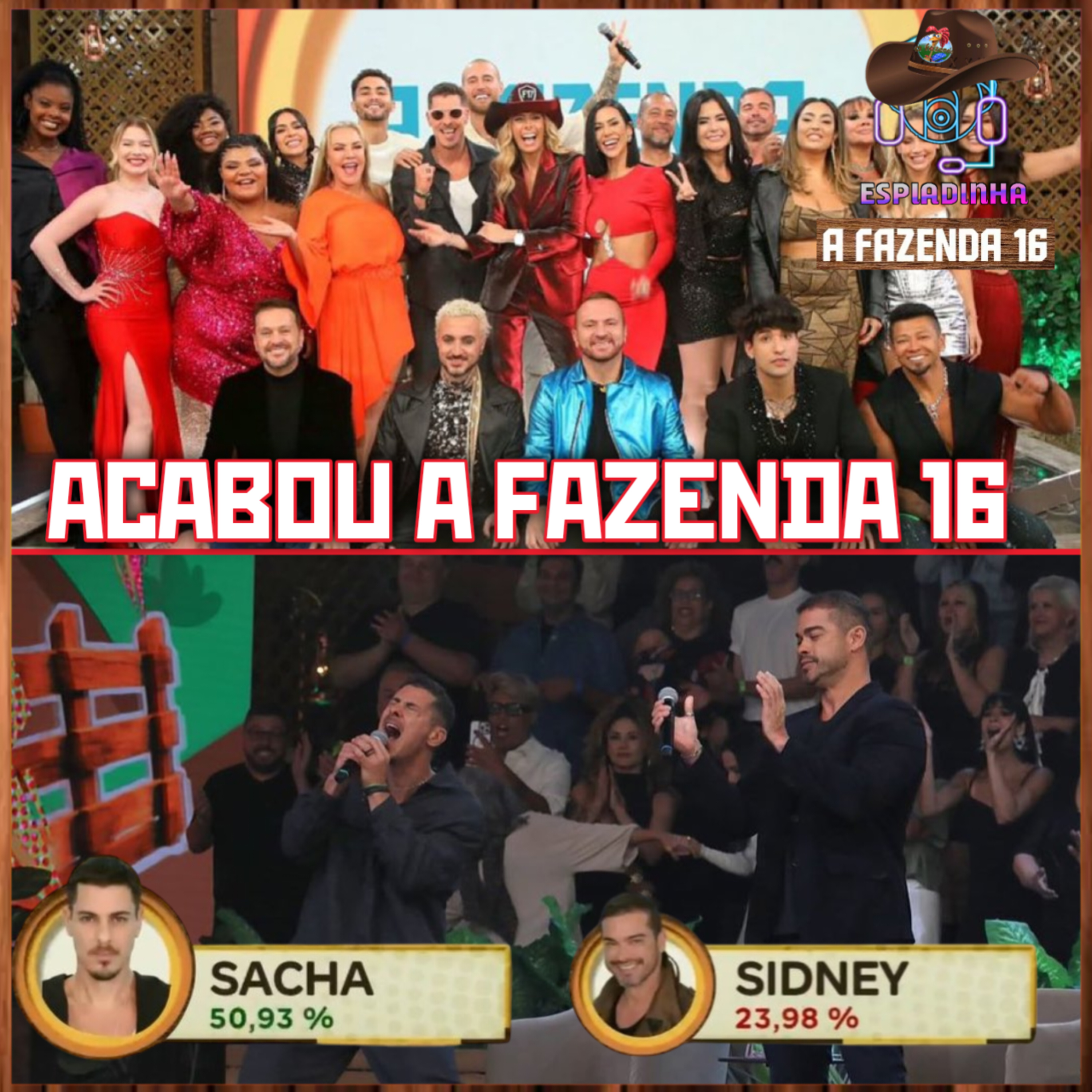 Sacha é o CAMPEÃO de A Fazenda 16! episode artwork