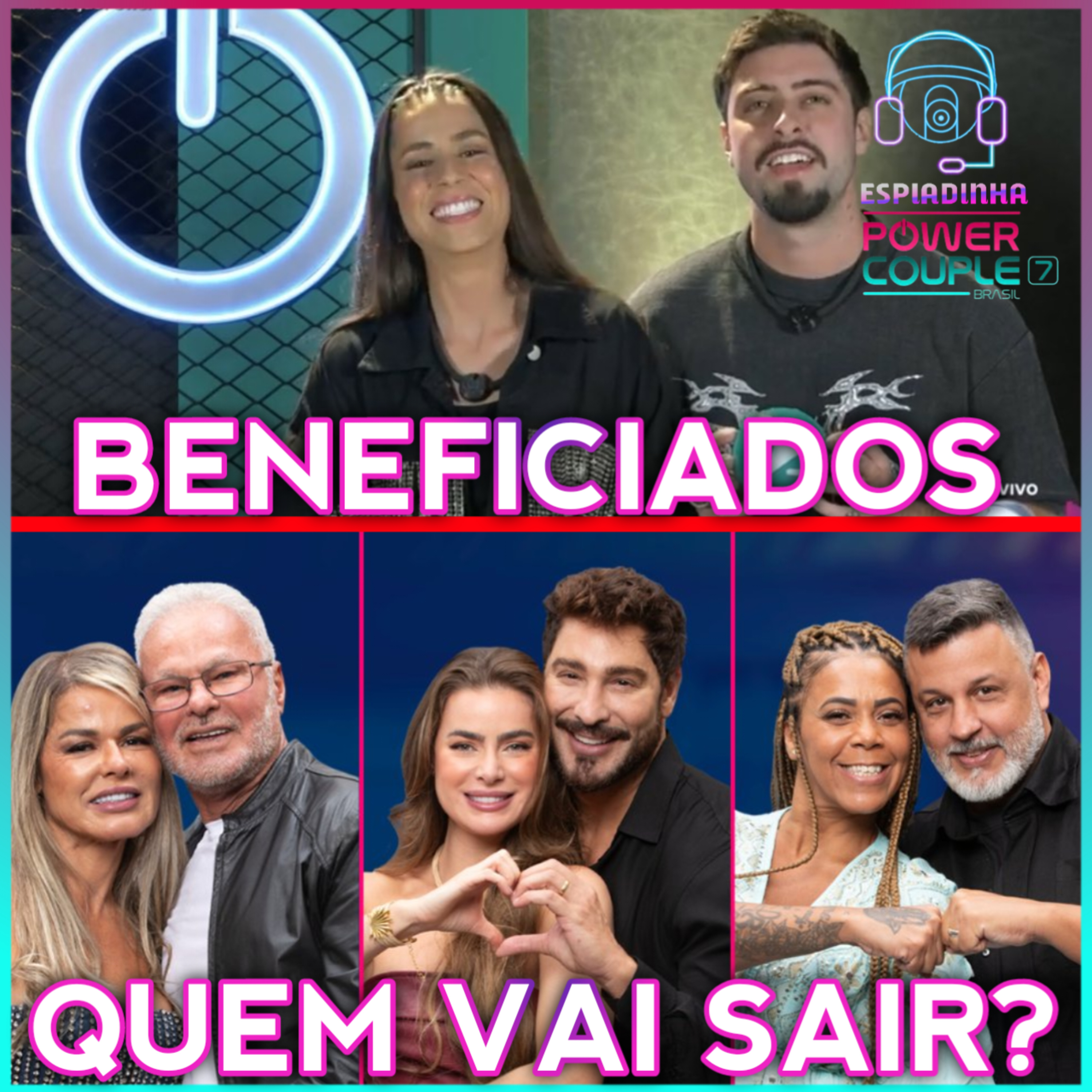 Cris e Kadu, Rayanne e Victor e Silvia e André na DR! + Prova Dos Casais | Power Couple Brasil 7 episode artwork