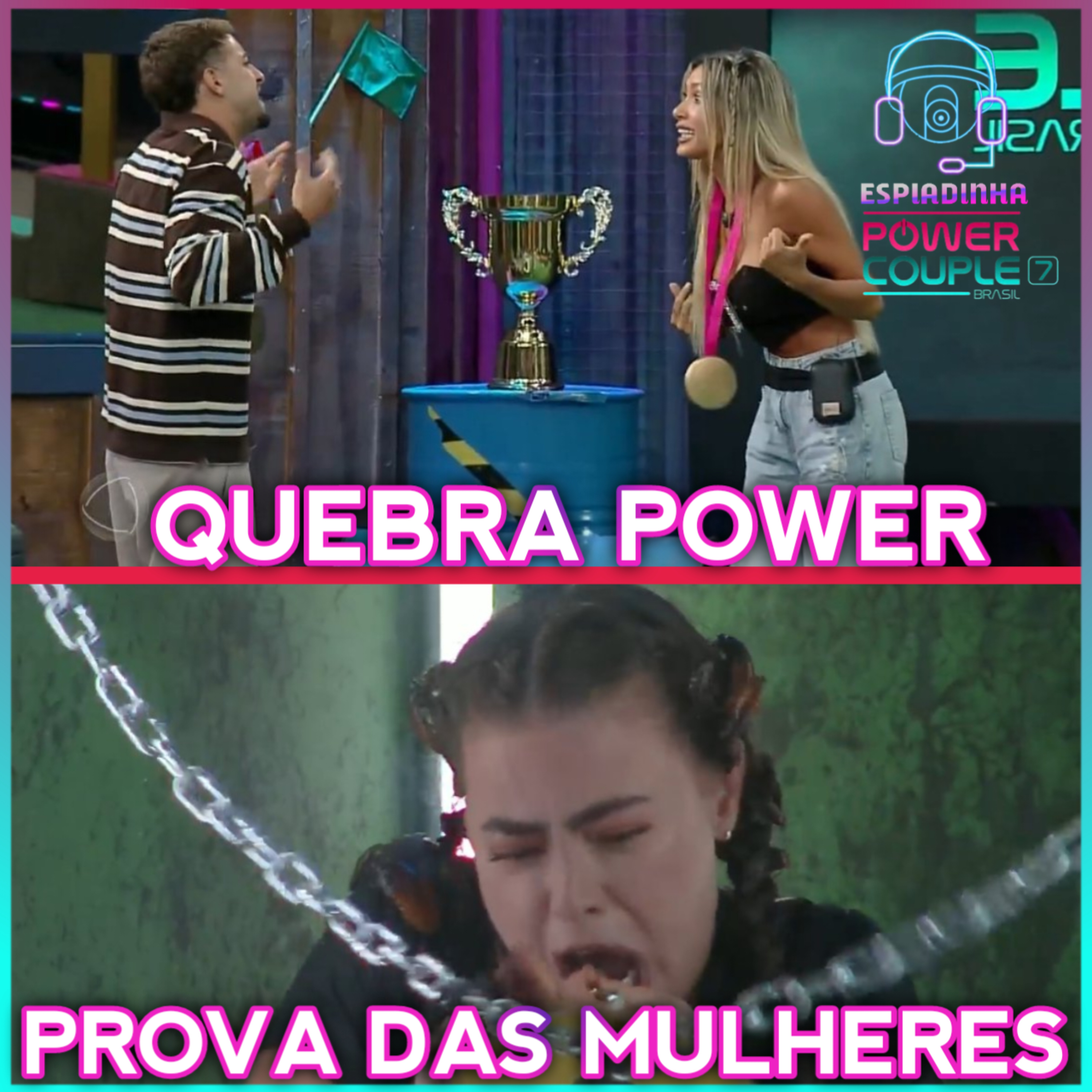 Prova das Mulheres: Barata e Cobras! + Quebra Power com Pódio! | Power Couple Brasil 7 episode artwork