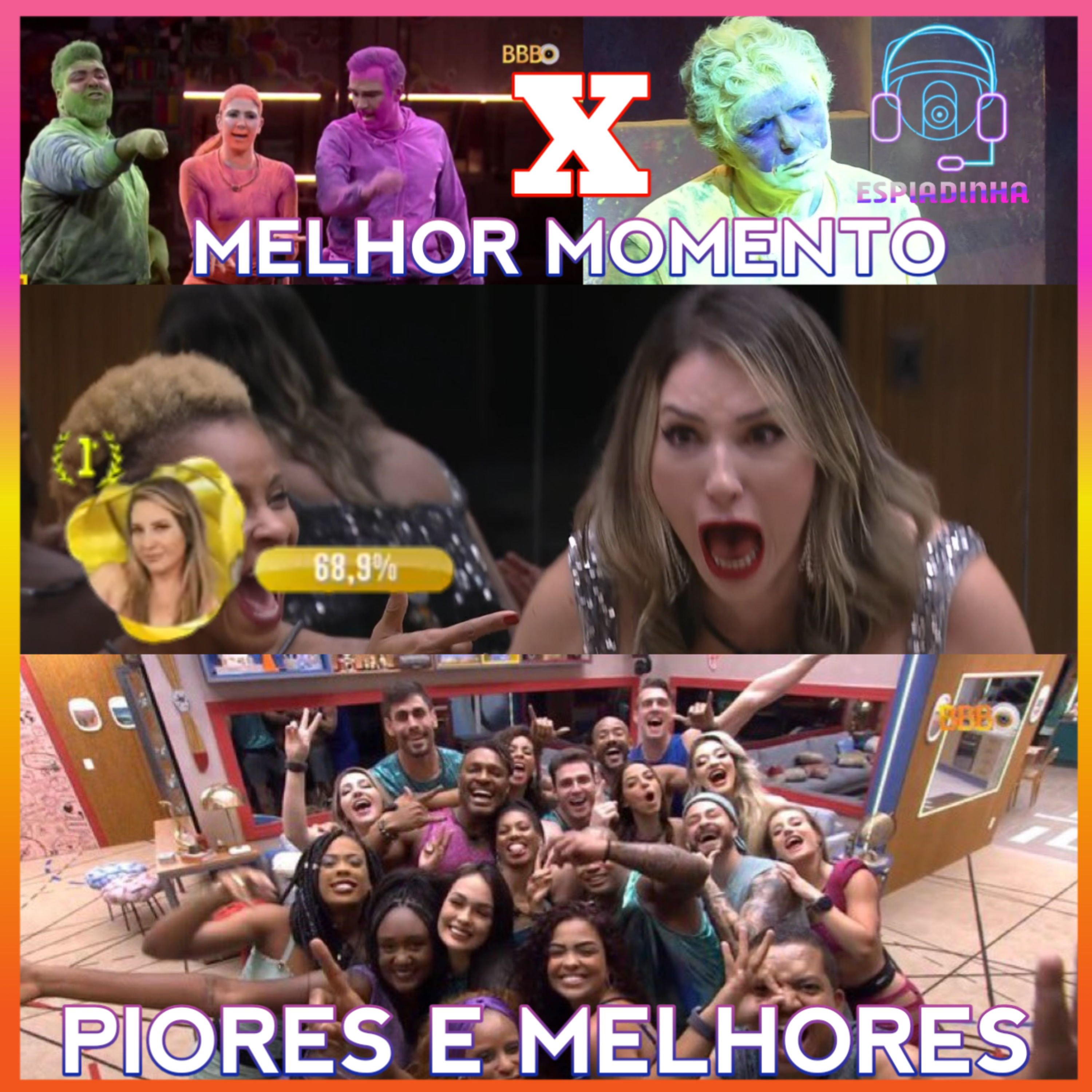 Acabou o BBB 23! Amanda é a campeã + melhores e piores participantes | BBB 23 episode artwork