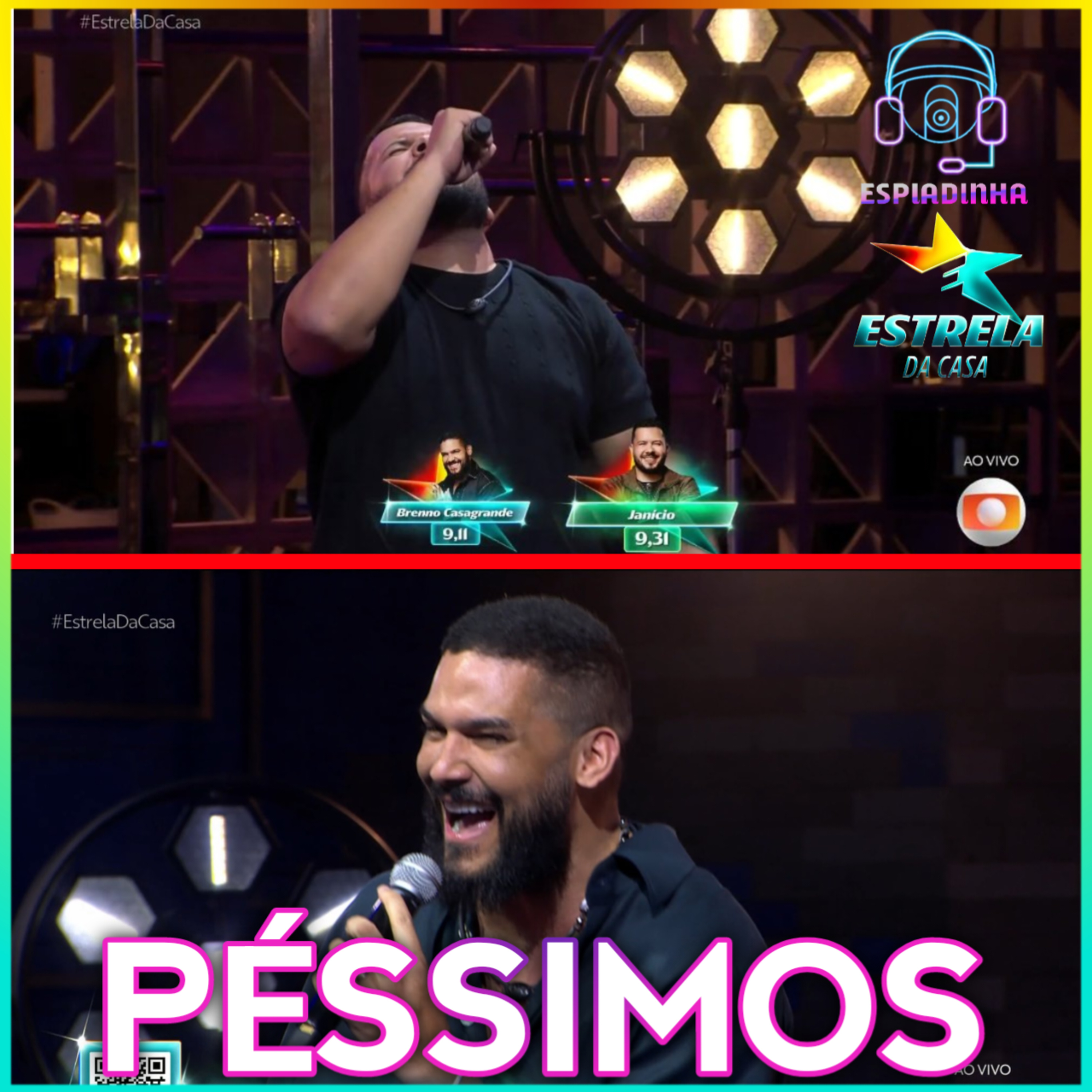Duelo entre Brenno e Janicio foram péssimos! | Estrela Da Casa 2 episode artwork