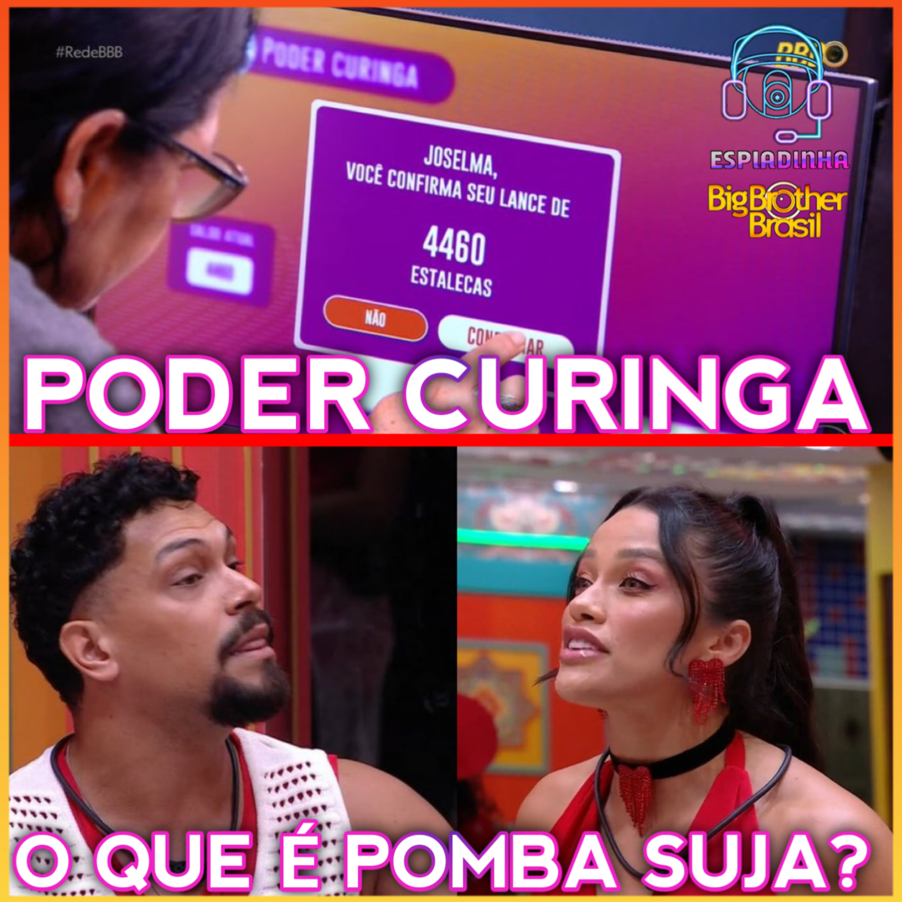 O que significa 'Pomba Suja' ? + Delma compra Poder Curinga + Renata monta a Mira do Líder | BBB 25 episode artwork