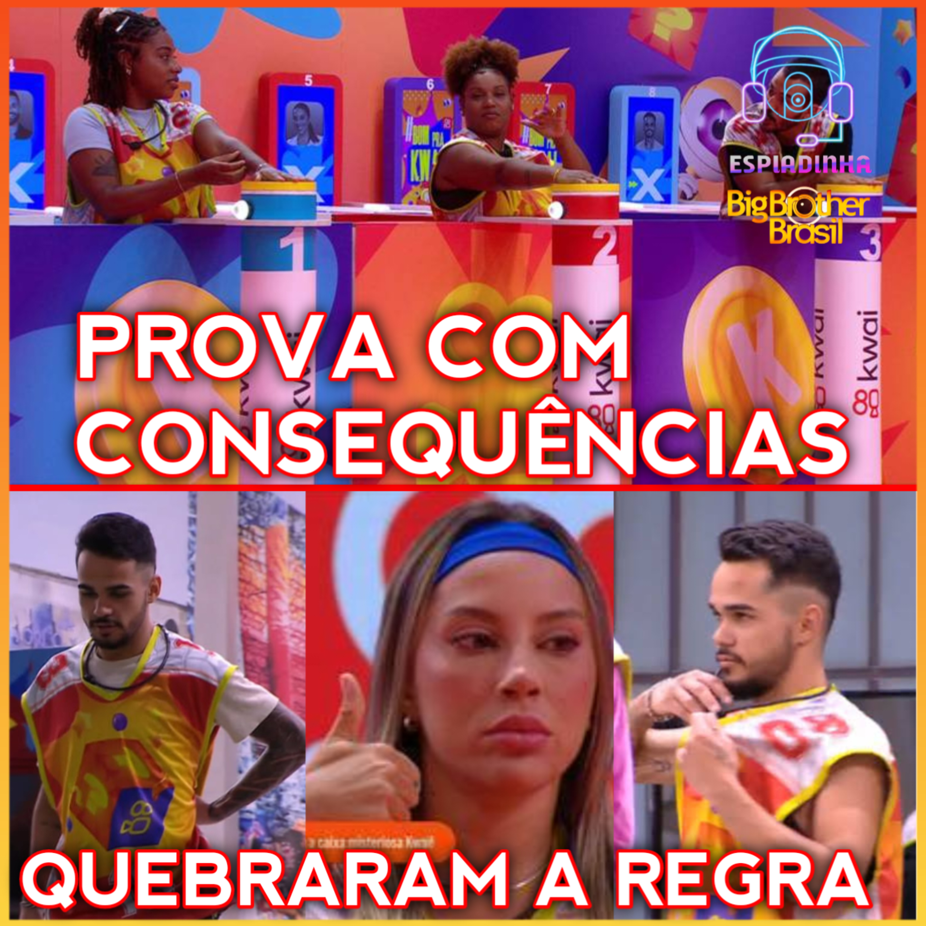 Renata e os João QUEBRAM REGRA da prova e são PUNIDOS + Prova do Líder com Consequências! | BBB 25 episode artwork
