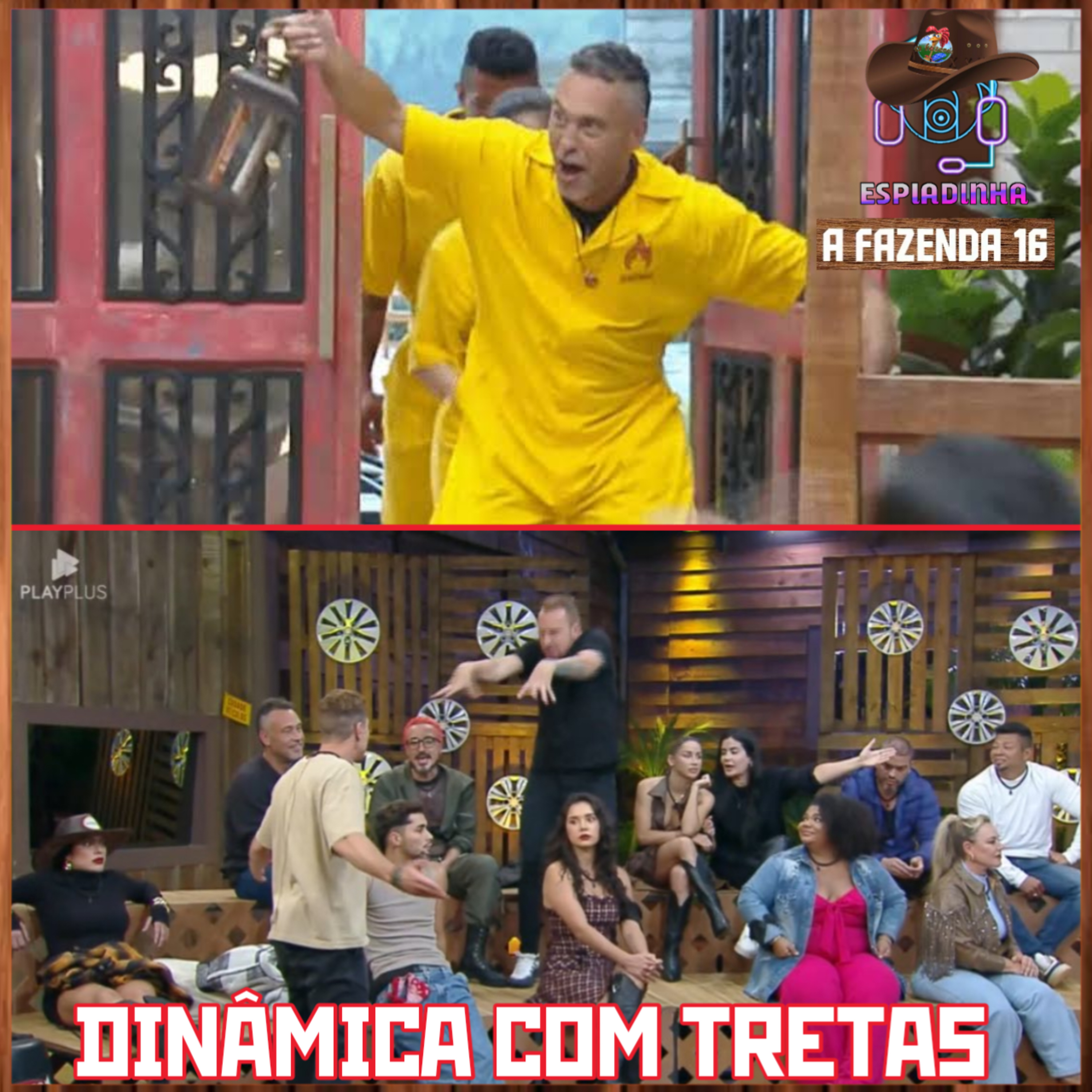 Sacha é acusado de GRITAR COM FLORA + Juninho é o dono do Lampião | A Fazenda 16 episode artwork