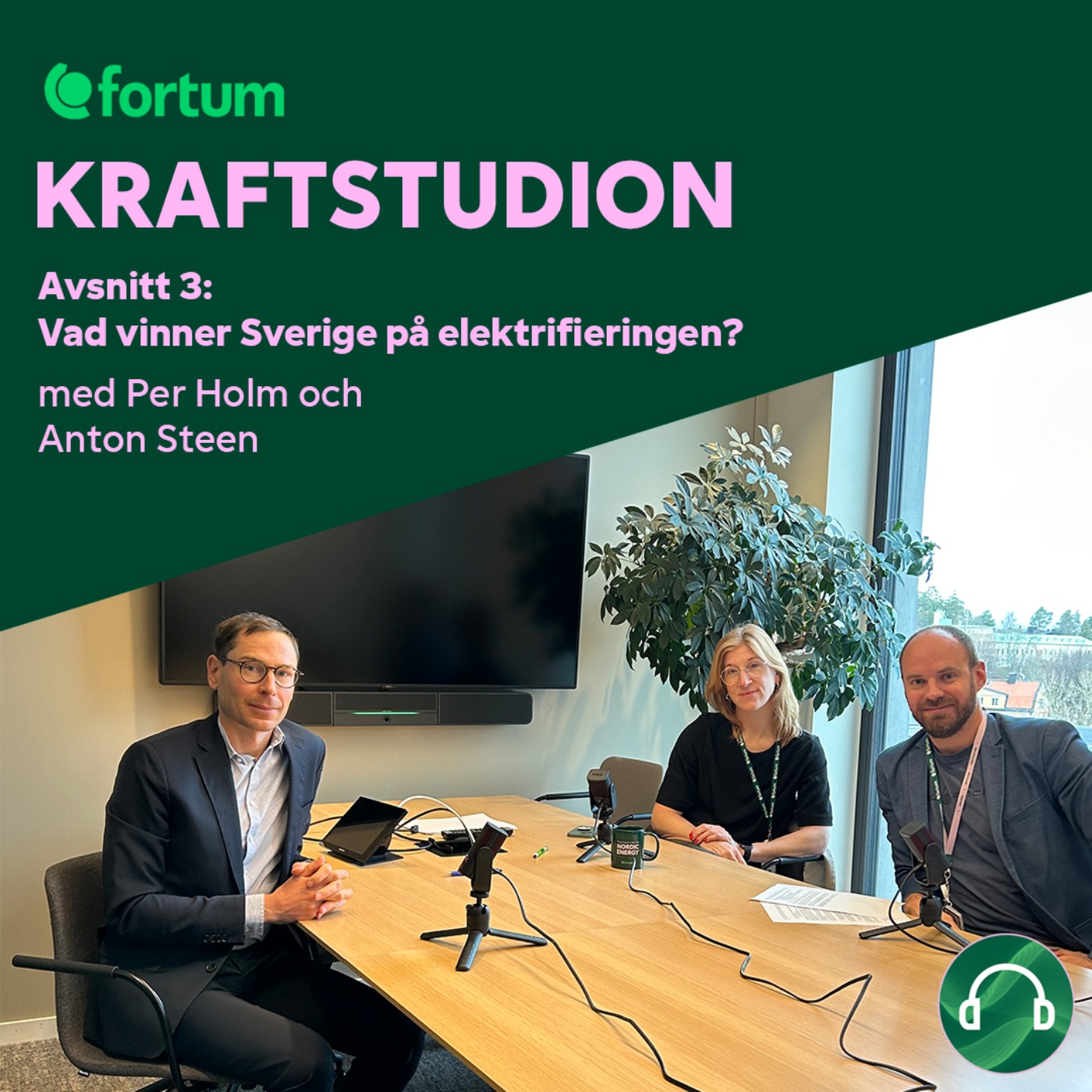 Kraftstudion - en podd om hur vi får fart på elektrifieringen