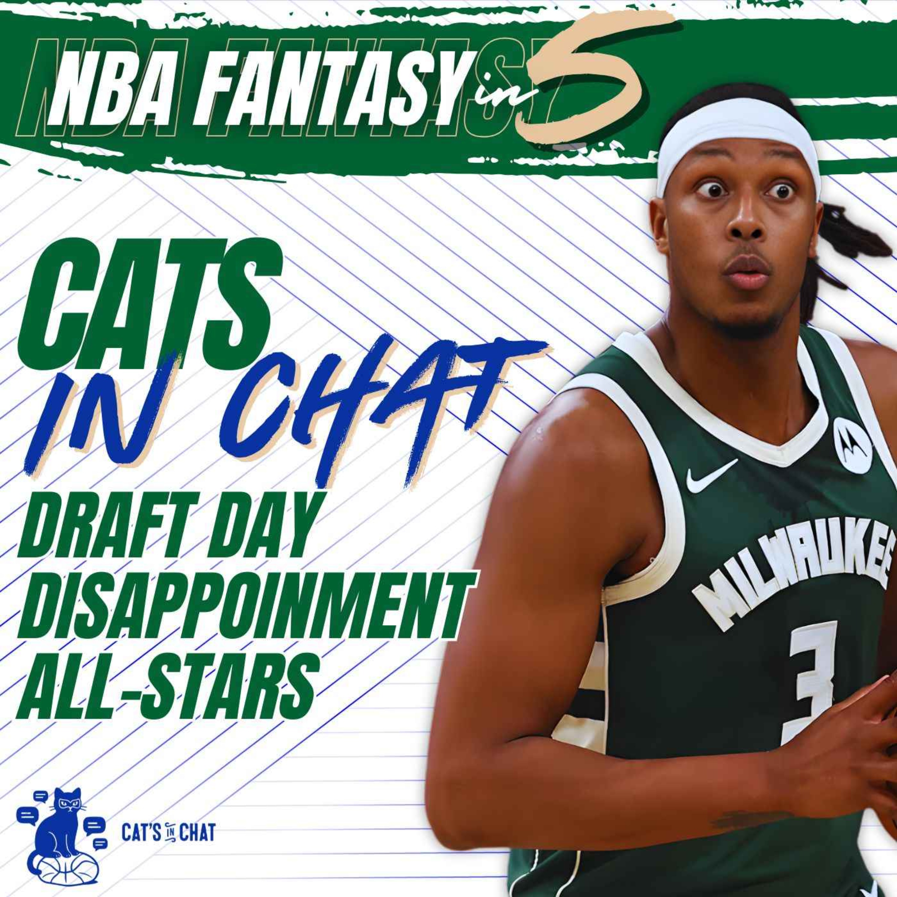 NBA FANTASY BASKETBALL | Cats in Chat | Draft Day Disappointments: Cut Bait or Hold On? episode artwork